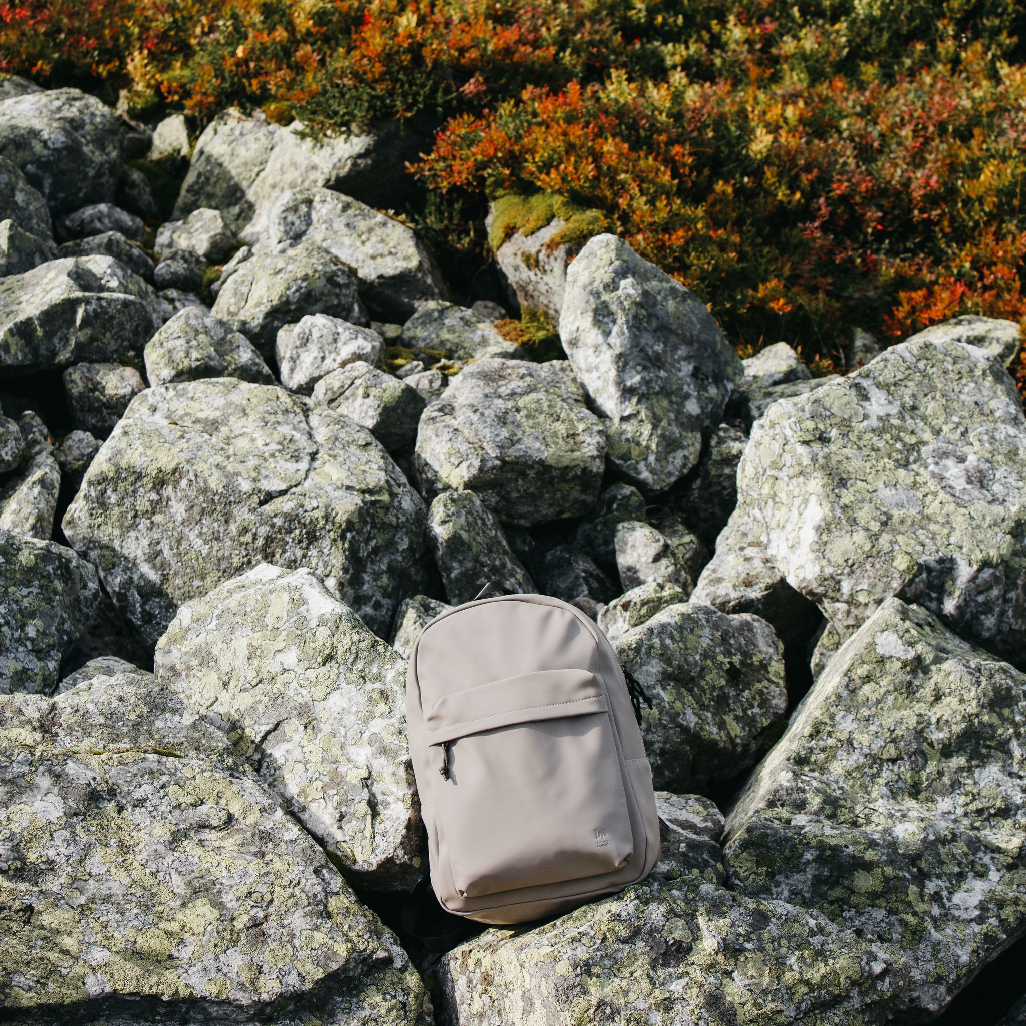 Bergen ryggsekk laptop 17" - Taupe