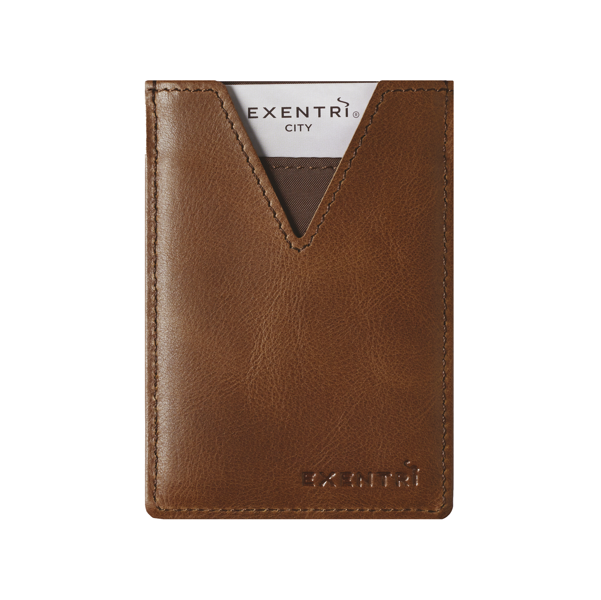 Cardholder City, RFID blokk kortholder - Hazelnut