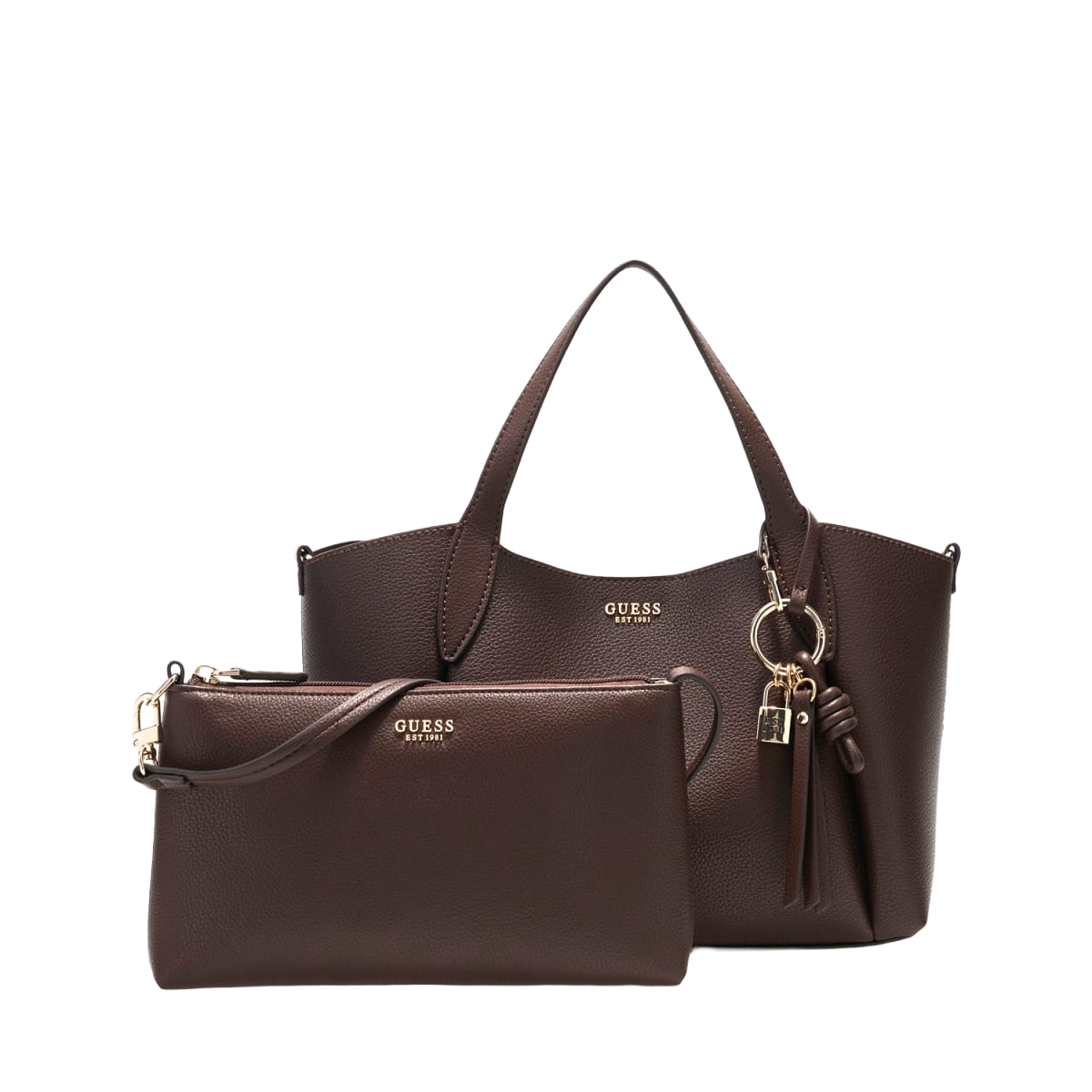 Melody 2-i-1 liten tote bag - Brun