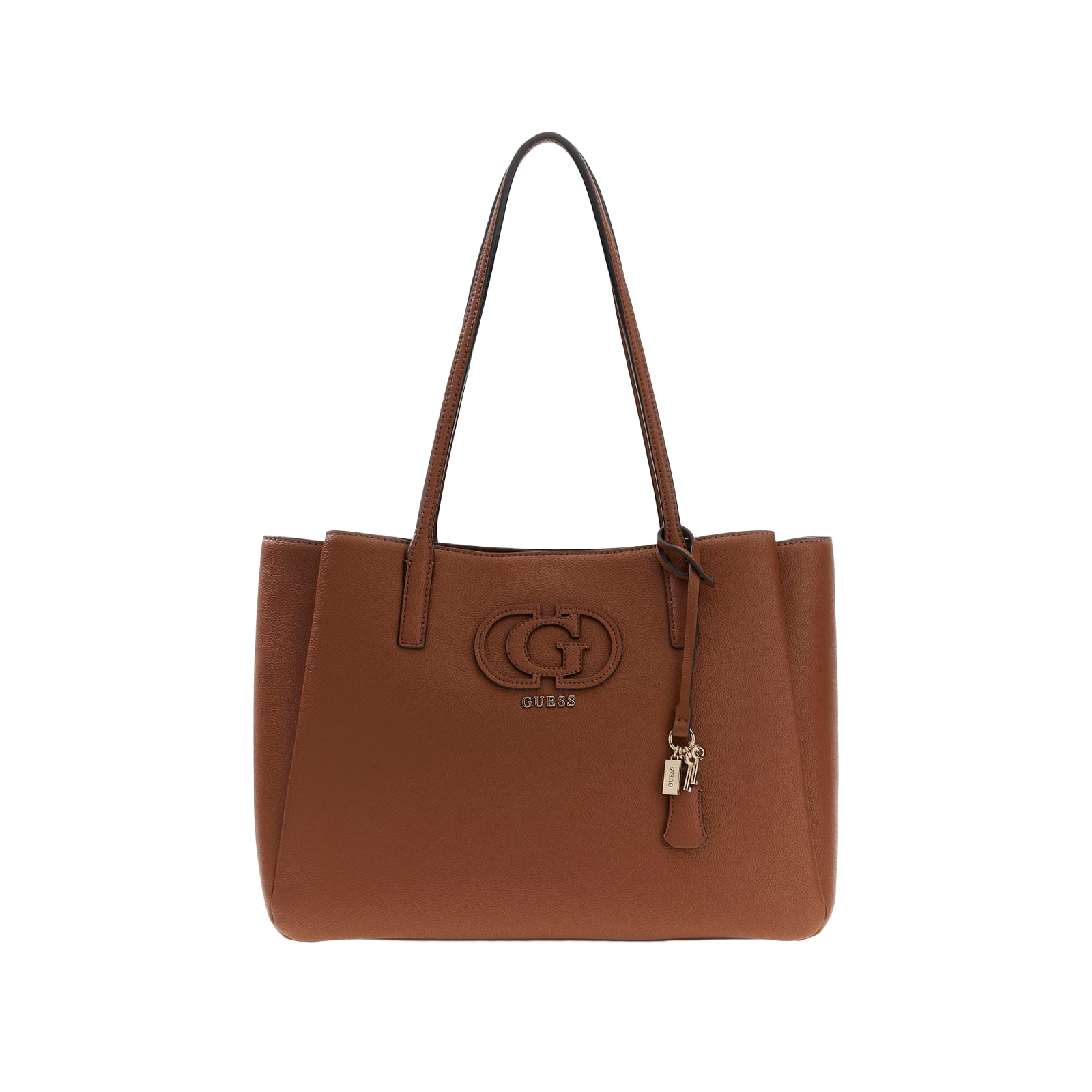 Isola logo tote bag - Cognac