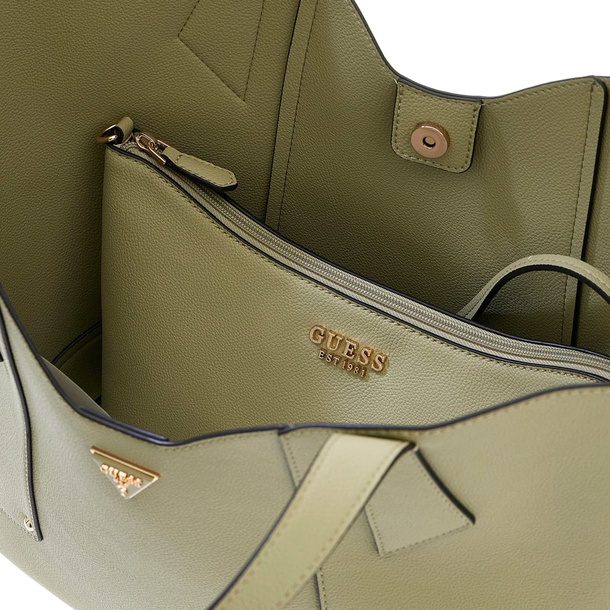 Darcy logo tote bag 2-1 - Sage