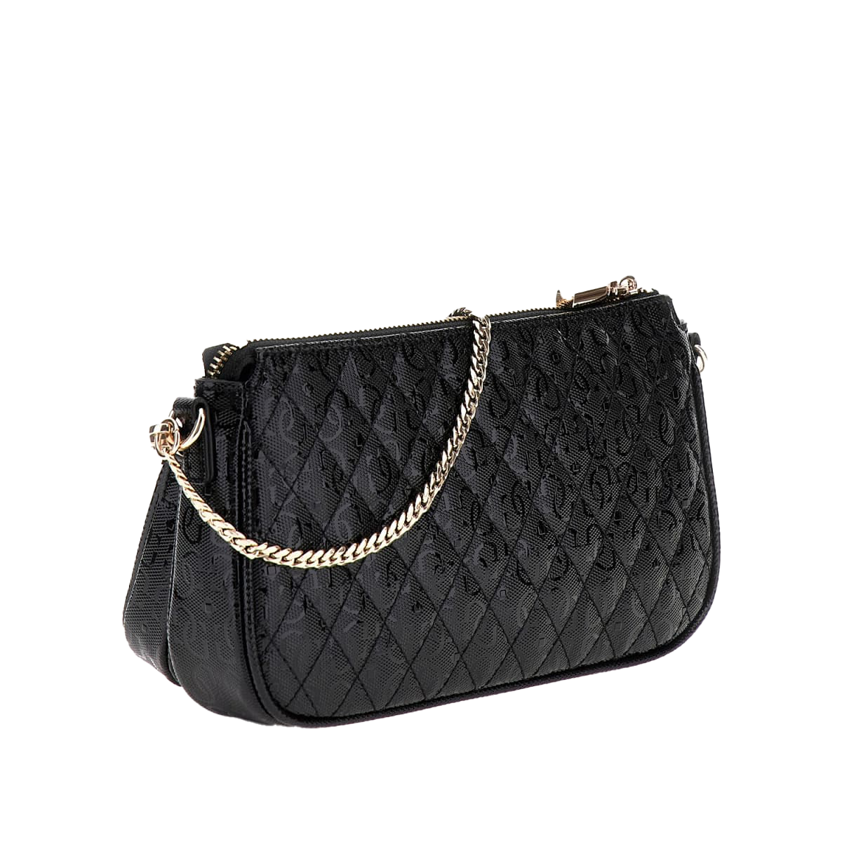 "Yarmilla dbl pouch crossbody - Svart