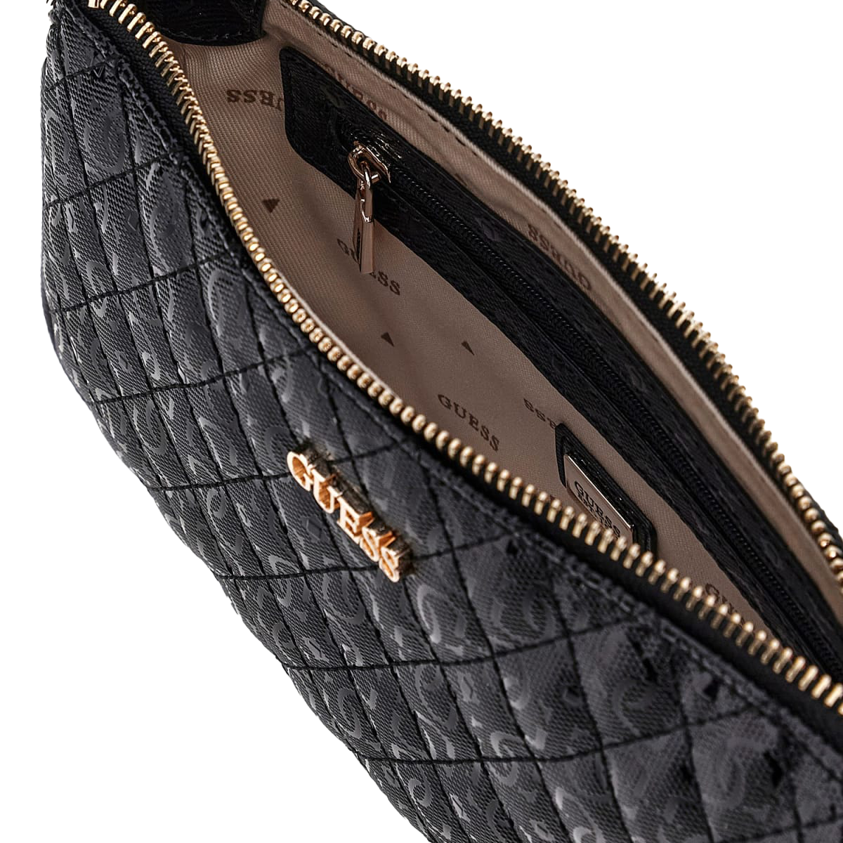 "Yarmilla dbl pouch crossbody - Svart