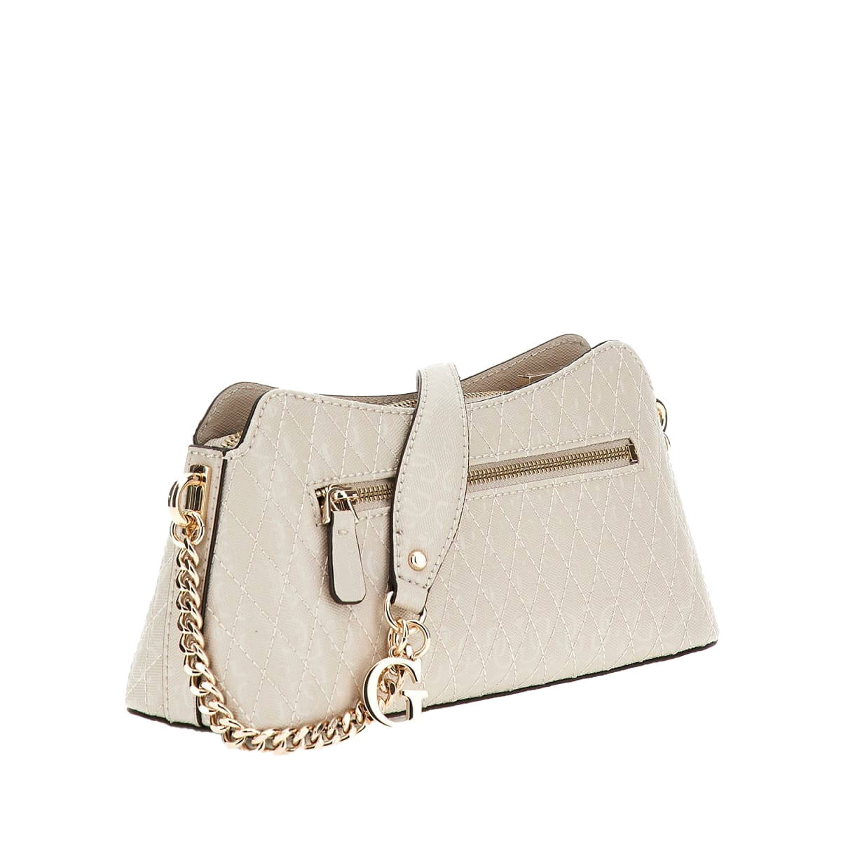 Crossbody, Kunstskinn - Taupe