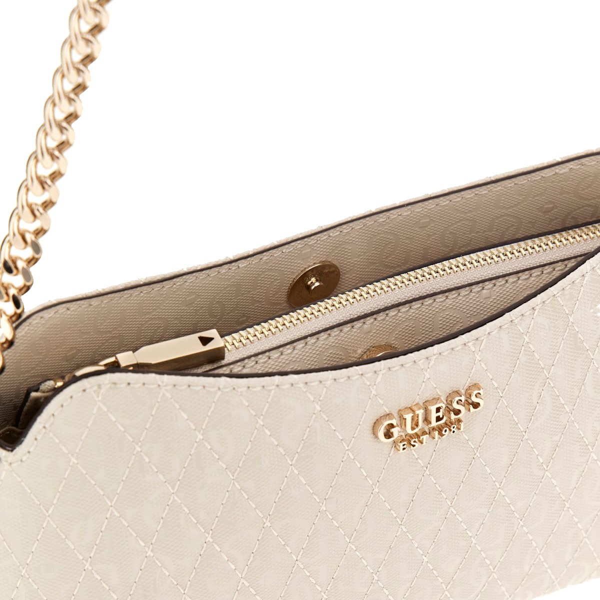 Crossbody, Kunstskinn - Taupe