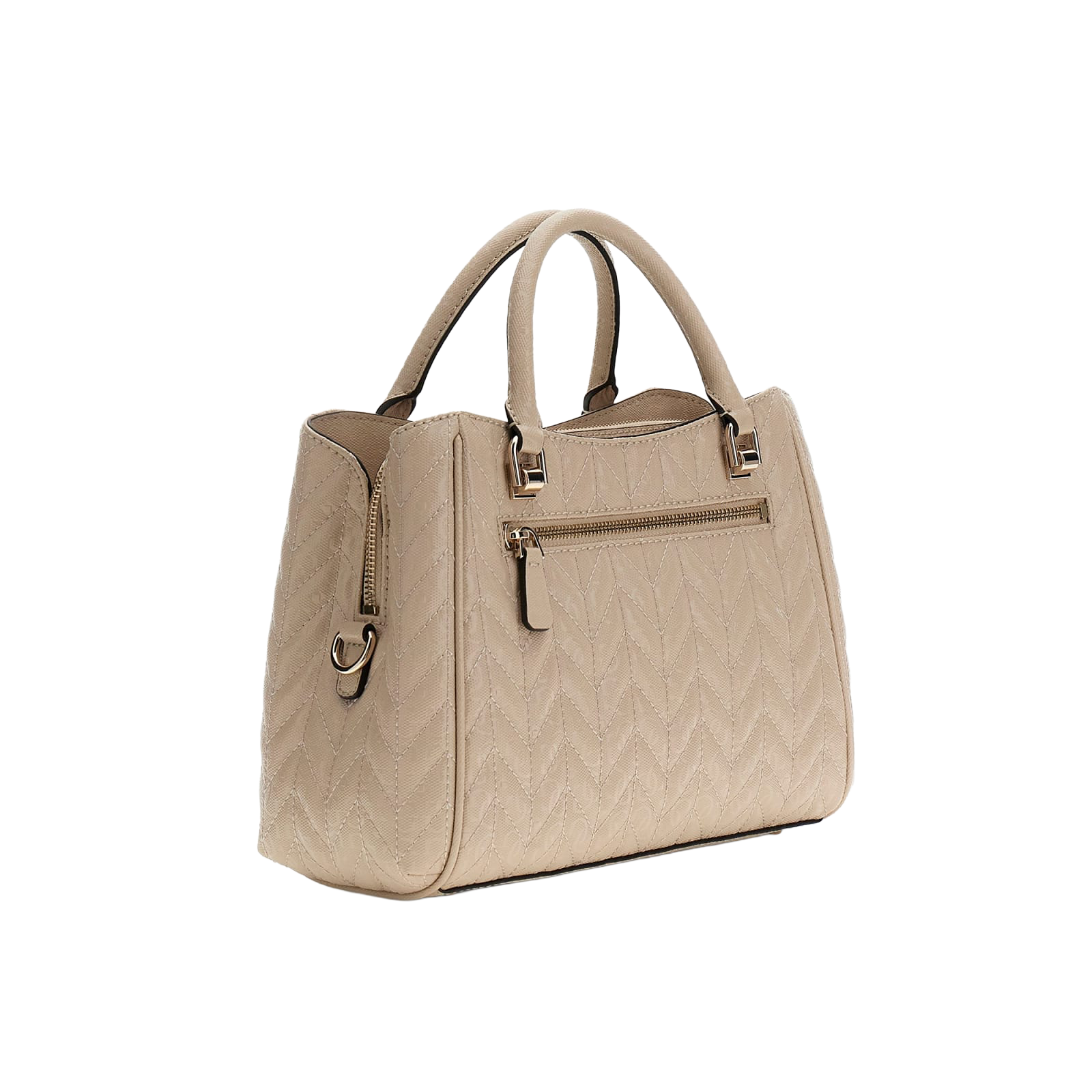 Stacey logo girlfriend veske - Light beige
