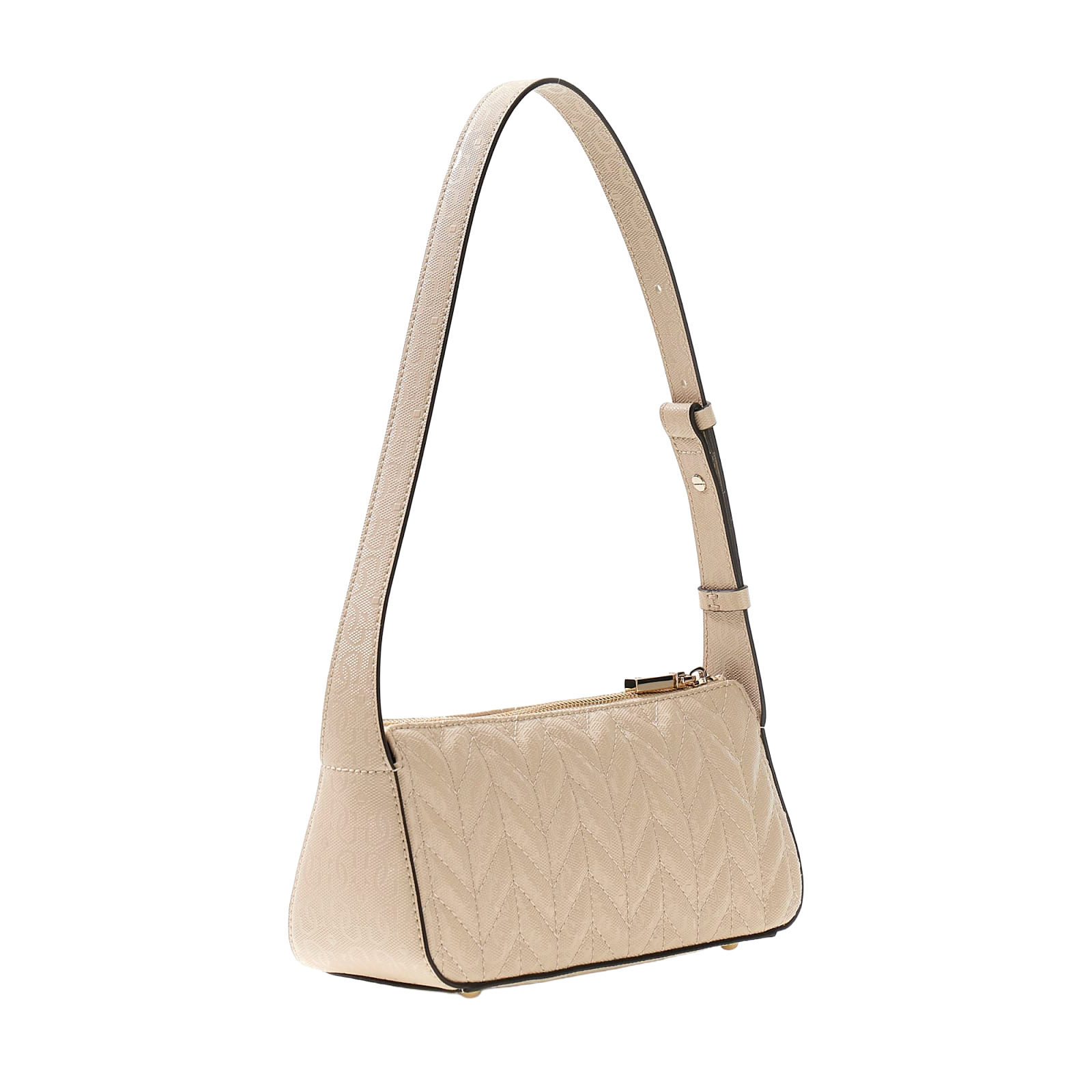 Stacey mini skuderveske - Light beige