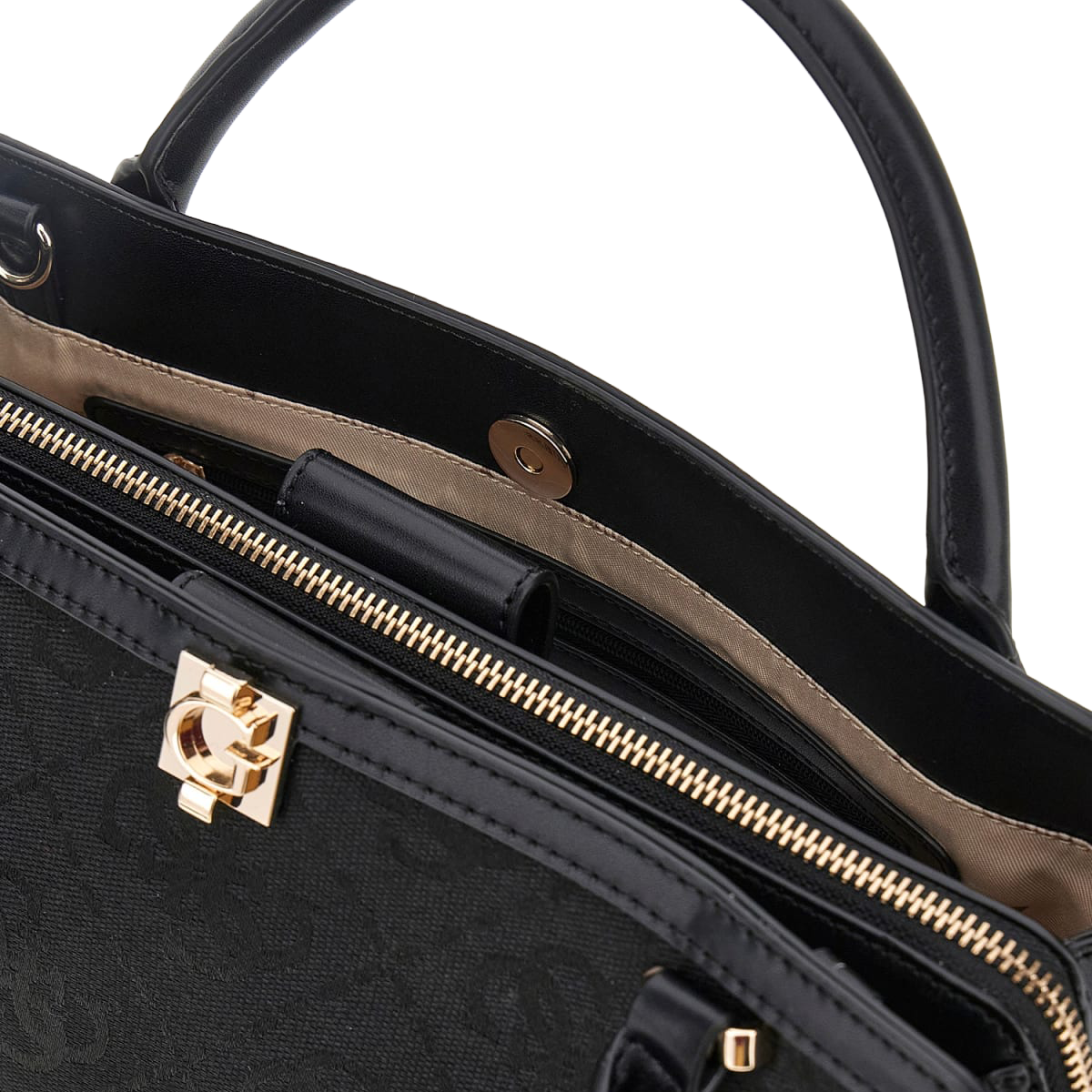 Audrrey logo girlfriend satchel håndveske - Svart