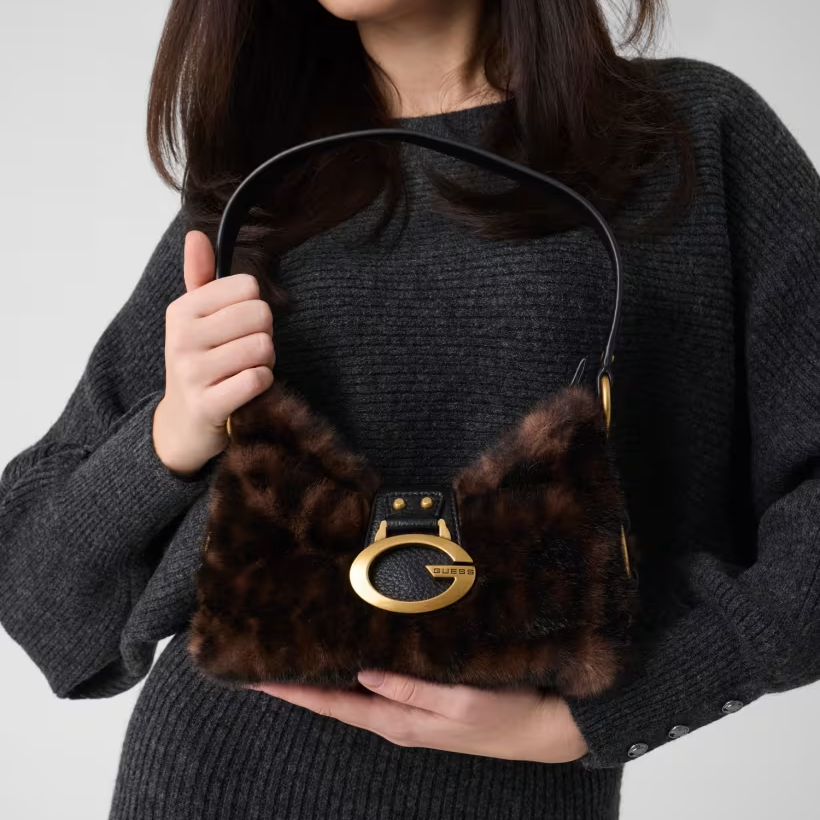 Camden Mini skulderveske - Leopard
