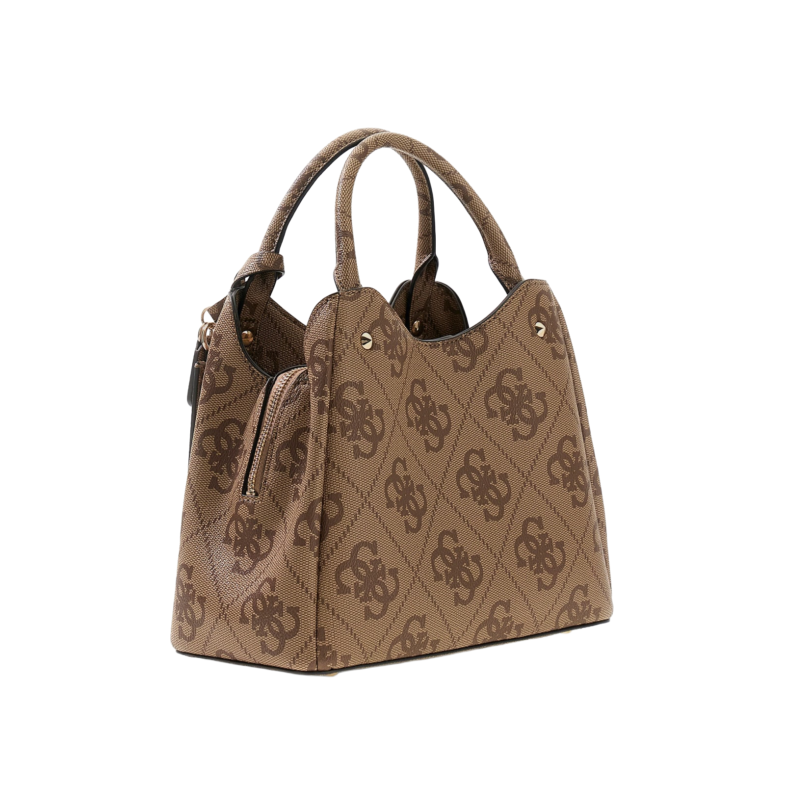 Meridian logo håndveske liten - Latte Brown