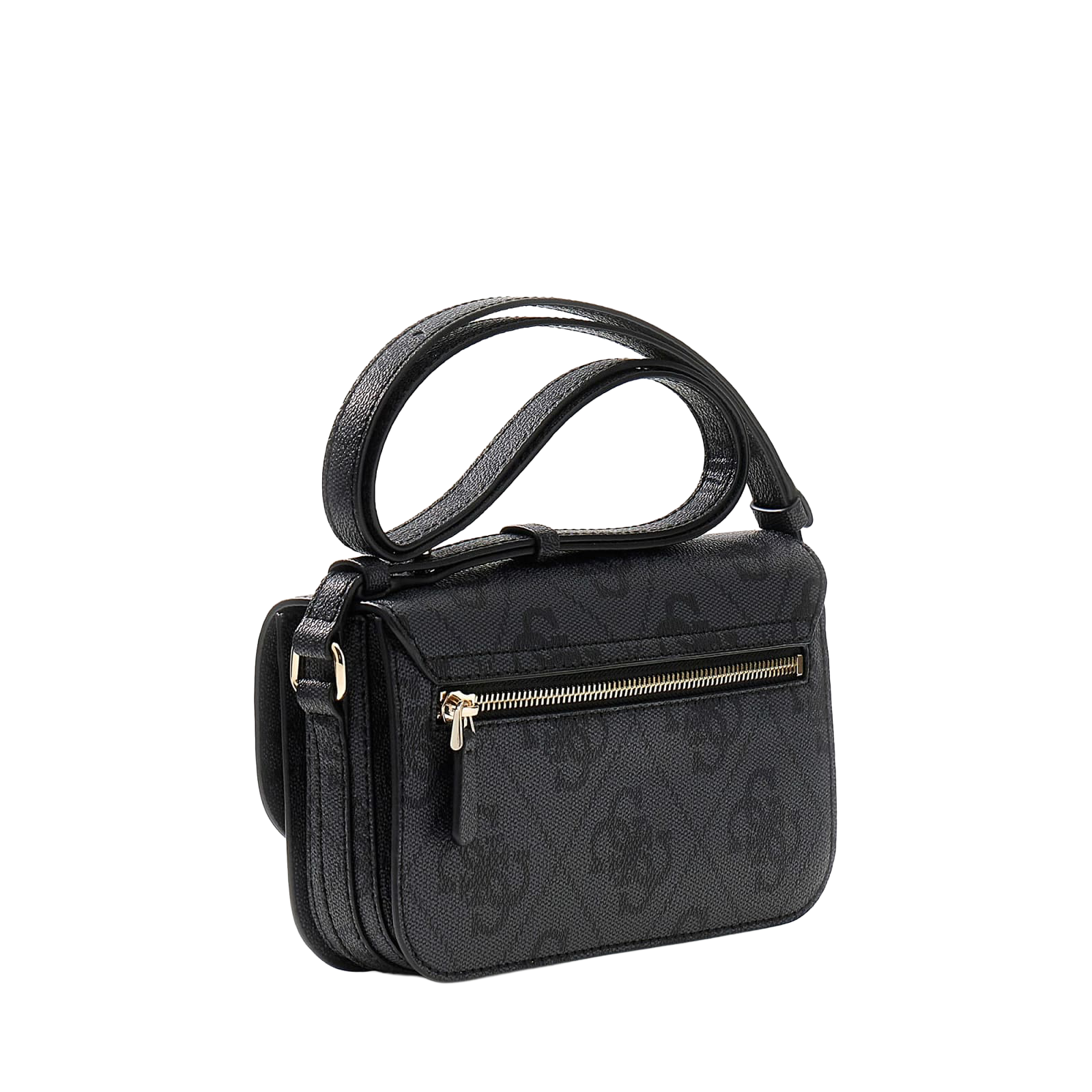 Janie logo crossbody veske - Charcoal