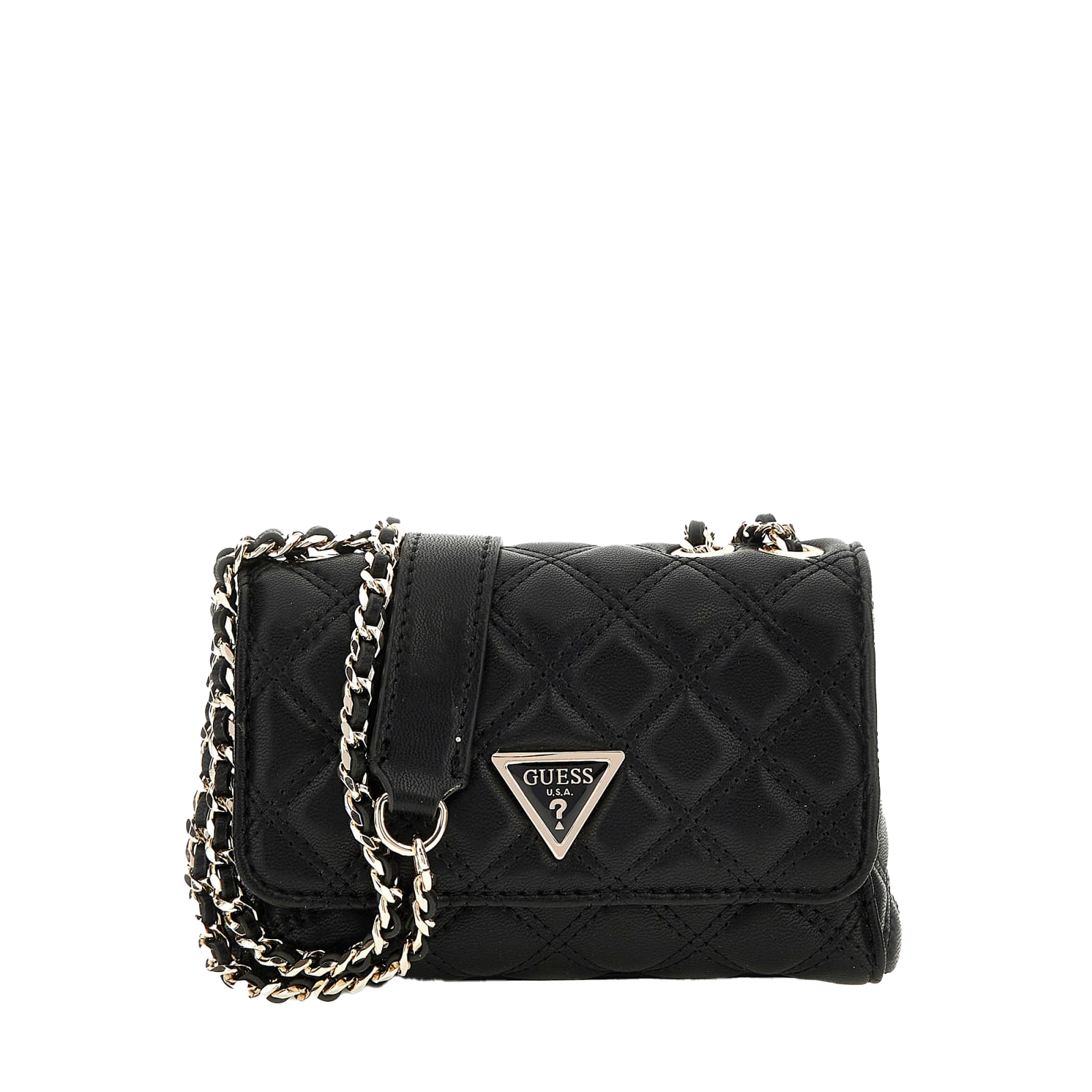Giully mini 2 comp convertible flap - Svart