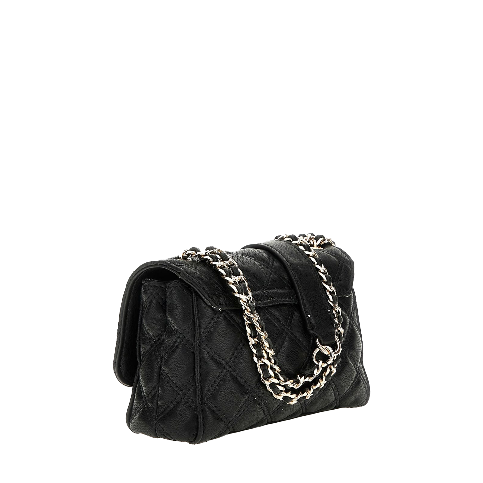 Giully mini 2 comp convertible flap - Svart