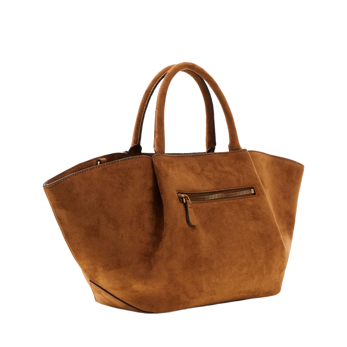 Allegra Girlfriend satchel veske - Cognac