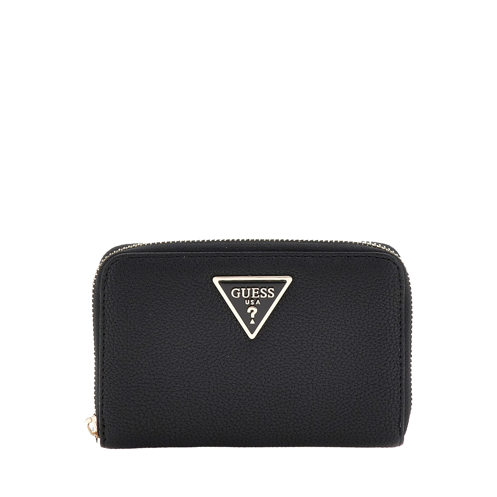 Laurel Slg Medium Zip Around - Svart
