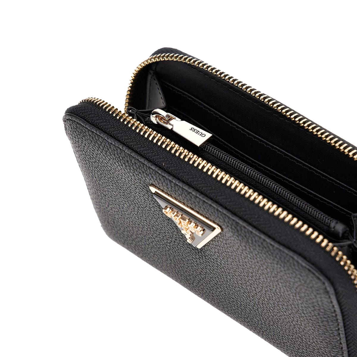 Laurel Slg Medium Zip Around - Svart