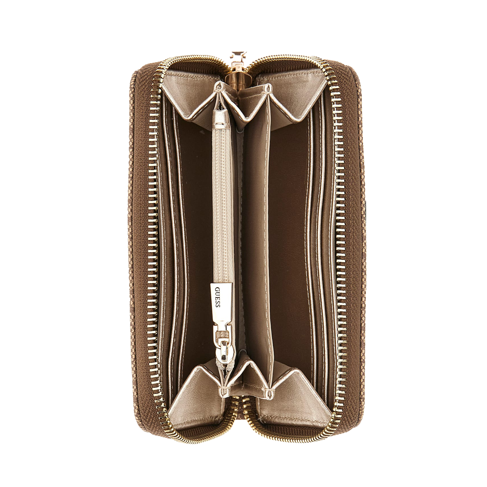 Laurel slg medium zip around - Latte Brown