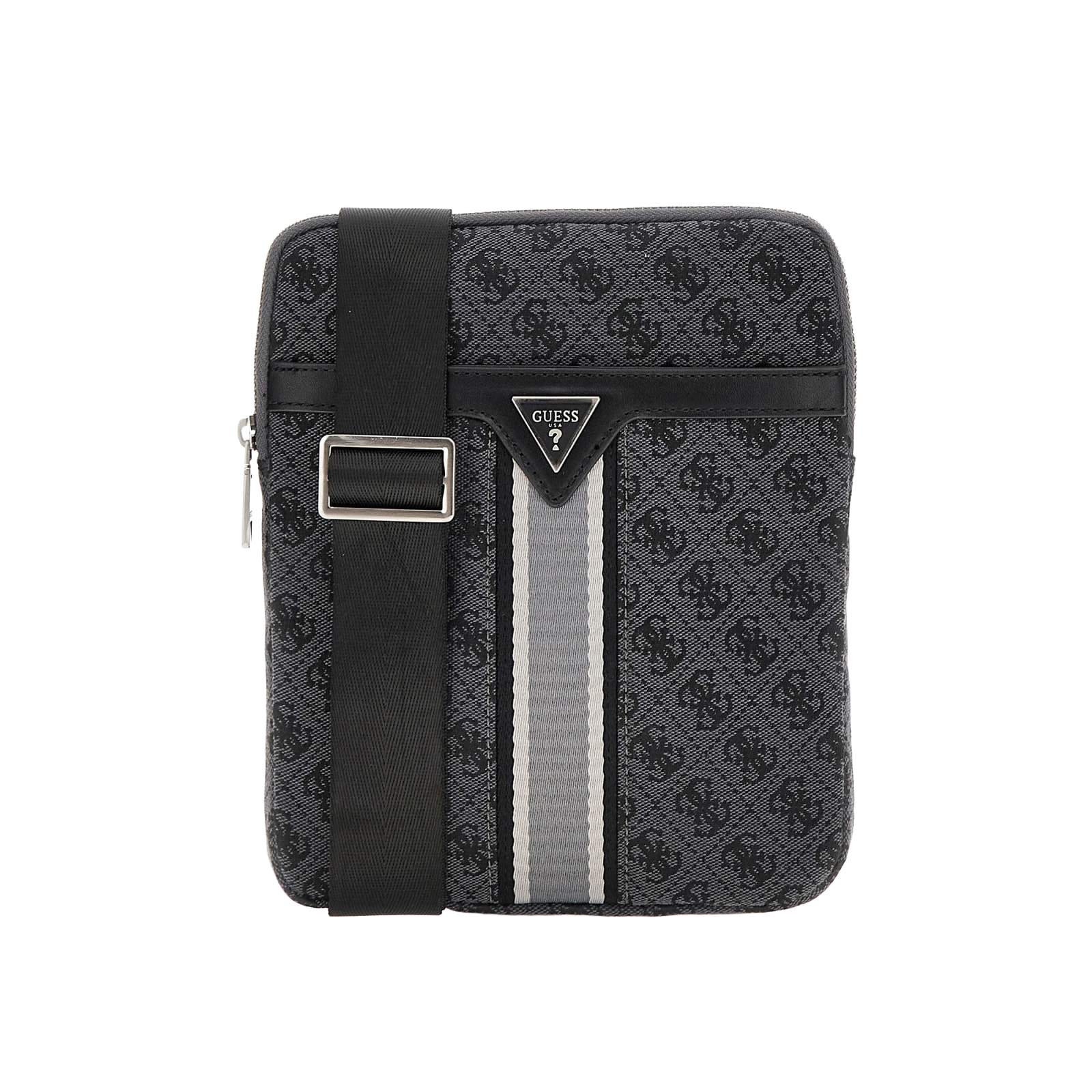 Milano Crossbody Flat - Svart multi