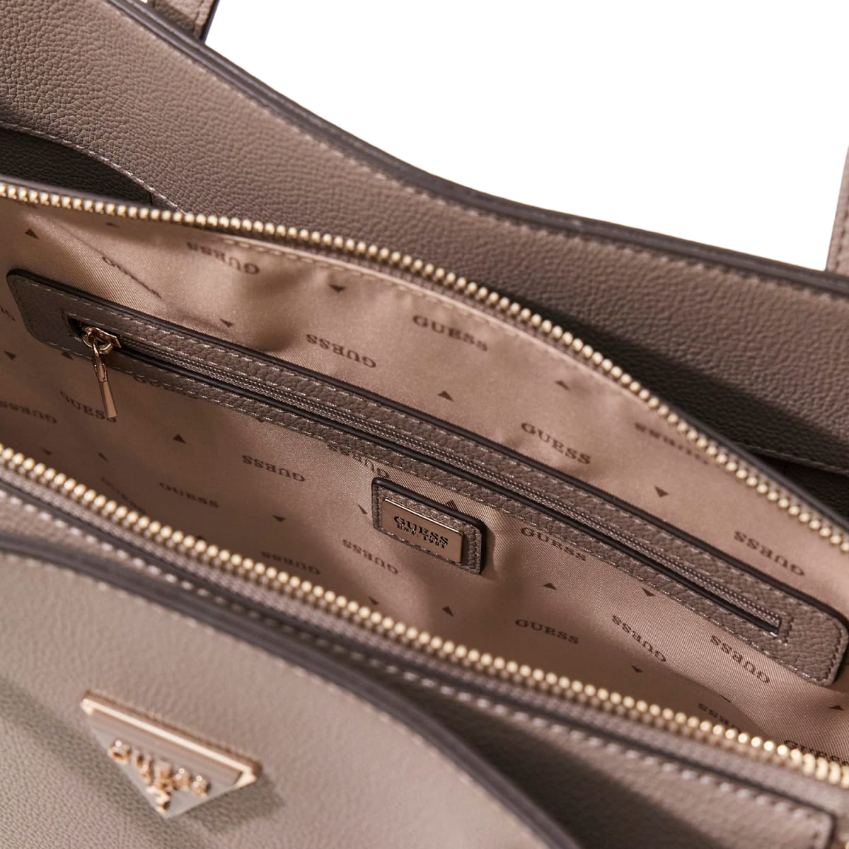 Meridian II girlfriend tote bag - Dark taupe