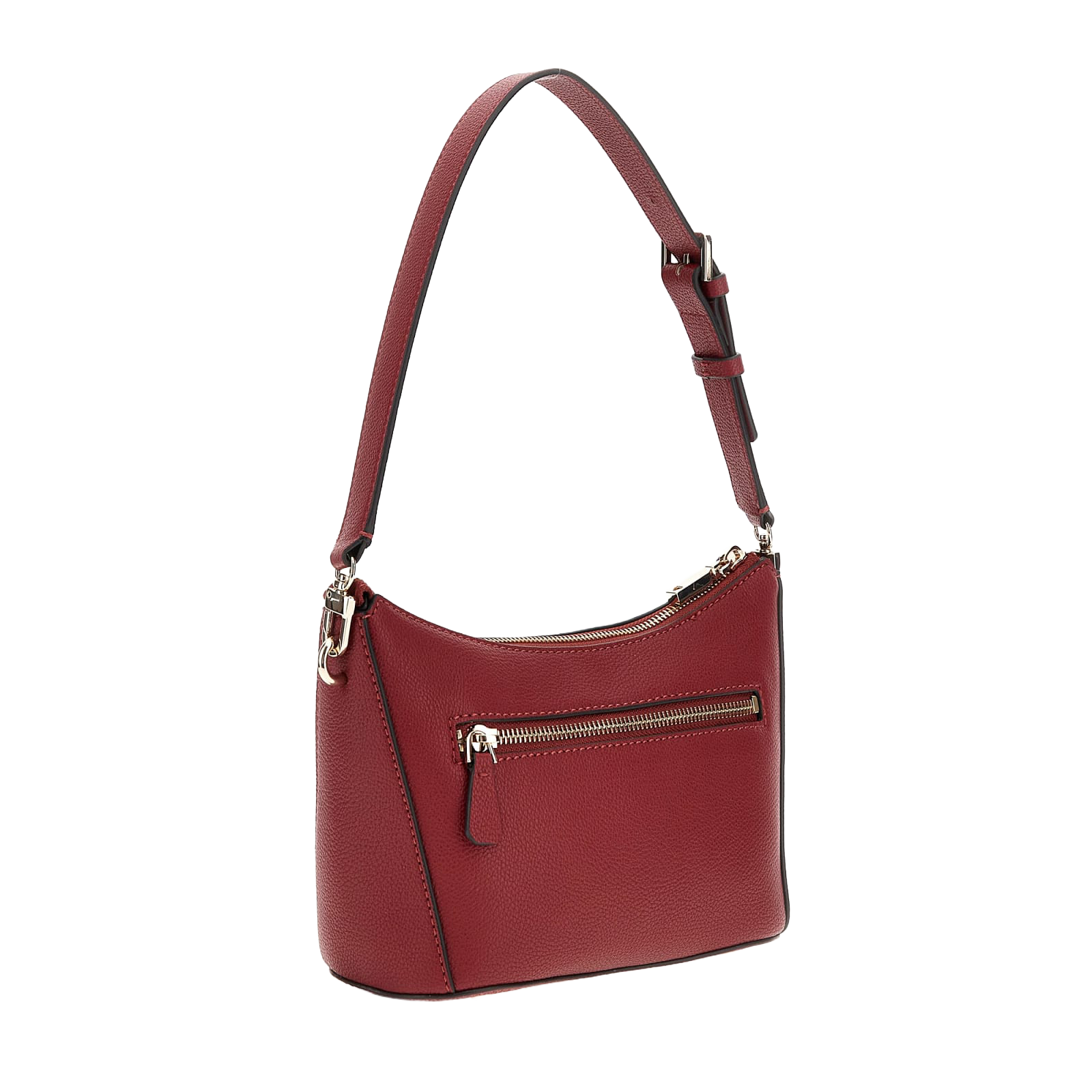 Gregoria Top Zip Shoulder Bag - Rød