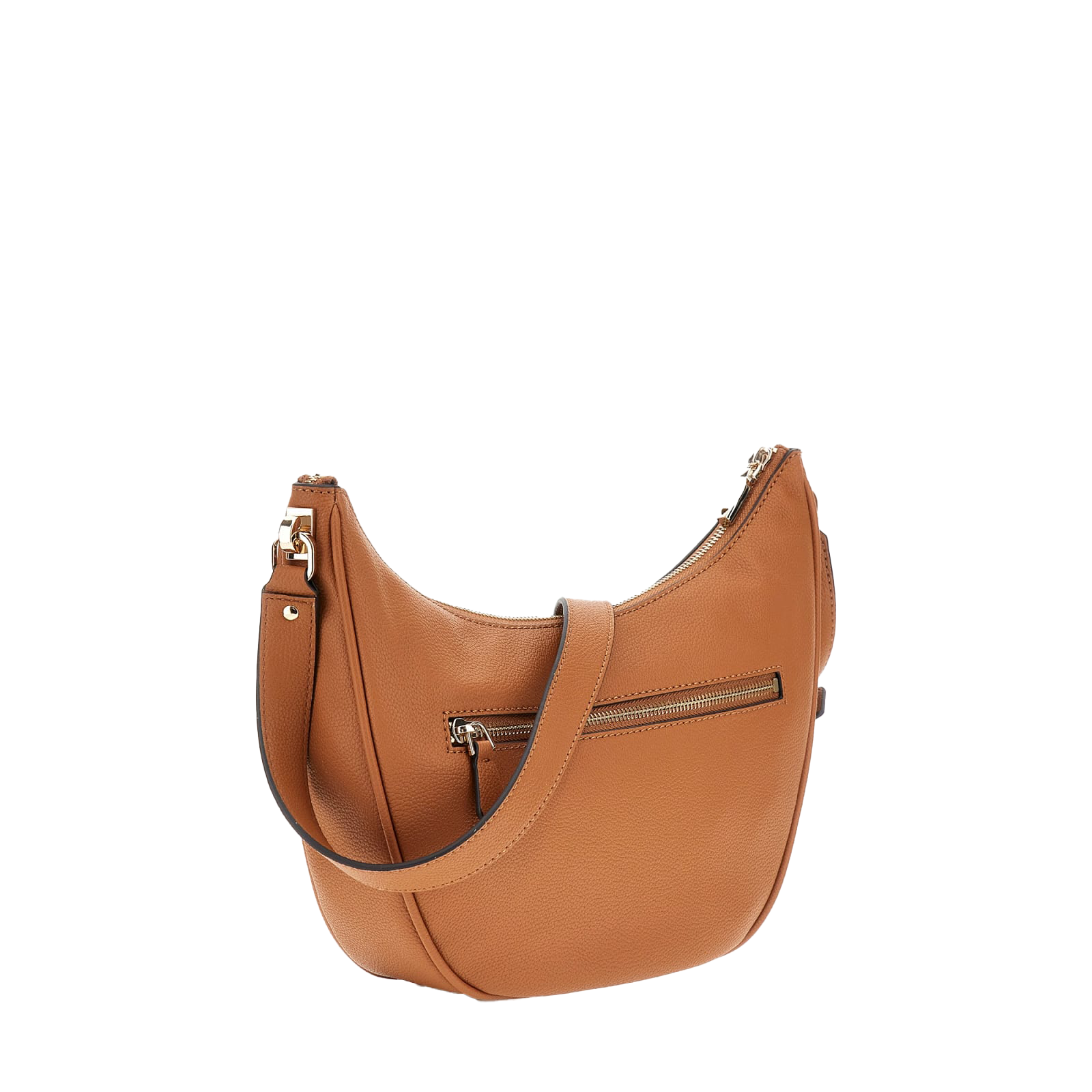 Calebra Hobo Shoulder Bag - Cognac