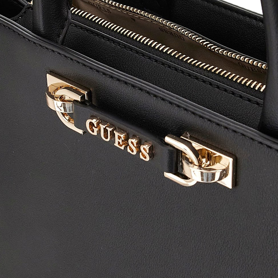 Lefia Luxury Satchel - Svart