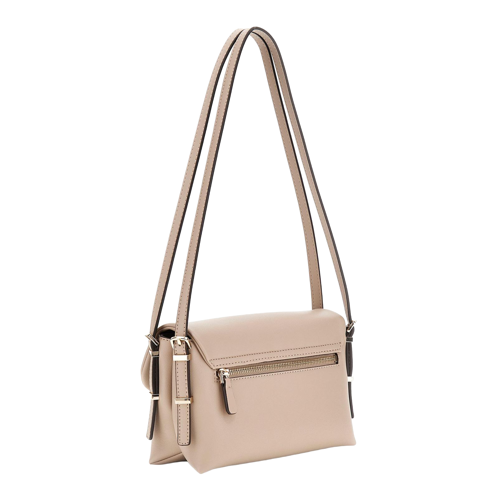 Lefia Flap Shoulder Bag - Simply Taupe