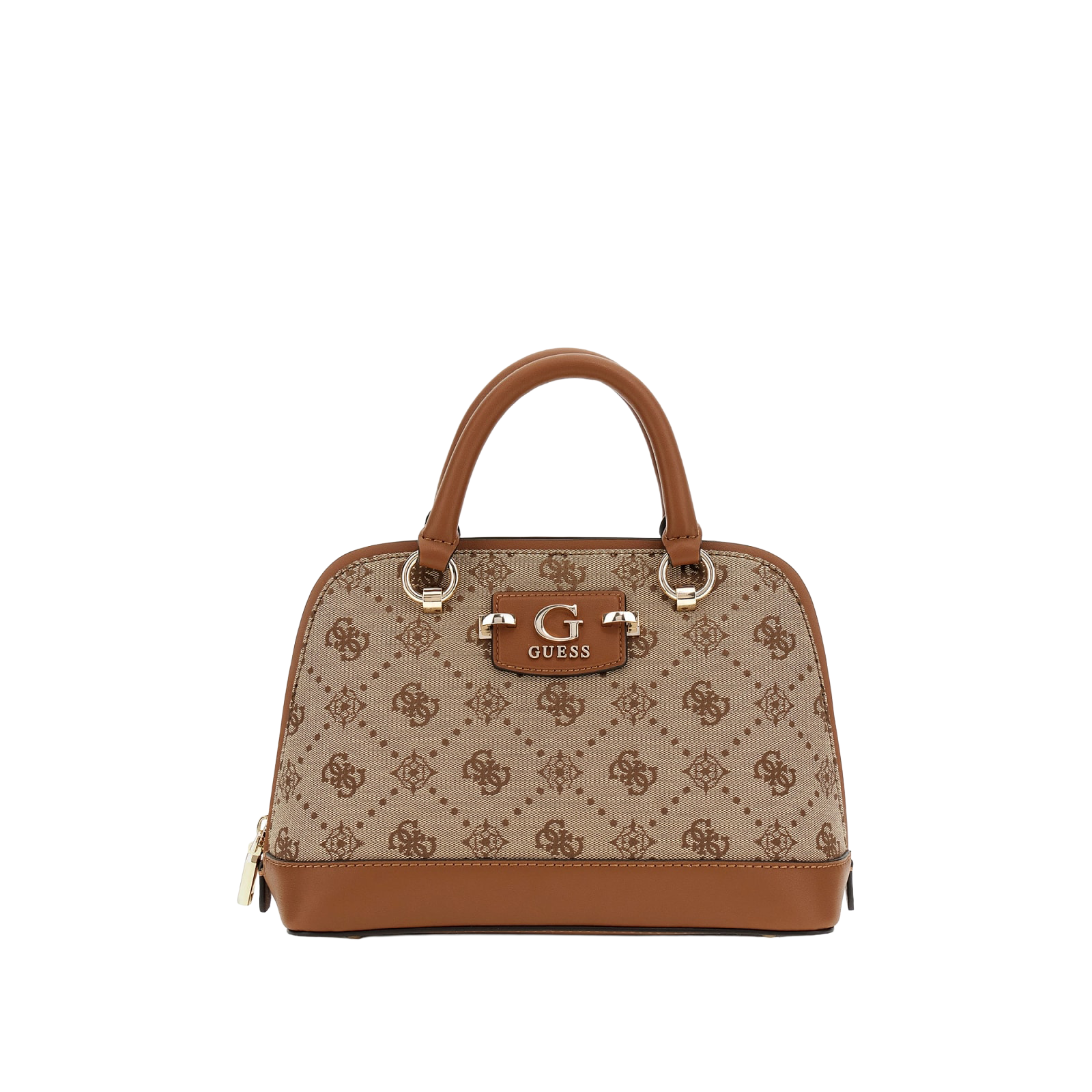 Neda Dome Satchel - Latte Brown