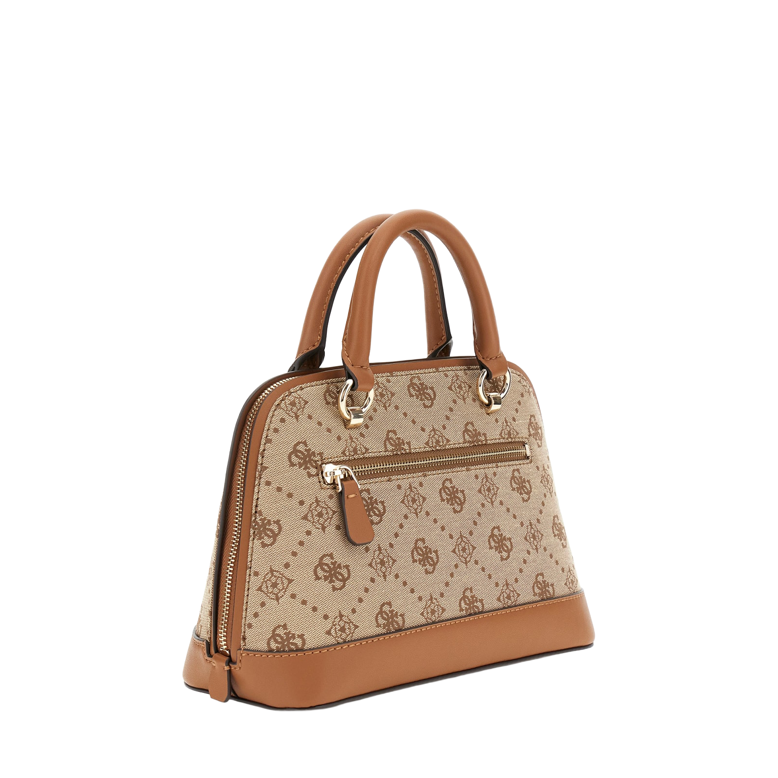 Neda Dome Satchel - Latte Brown
