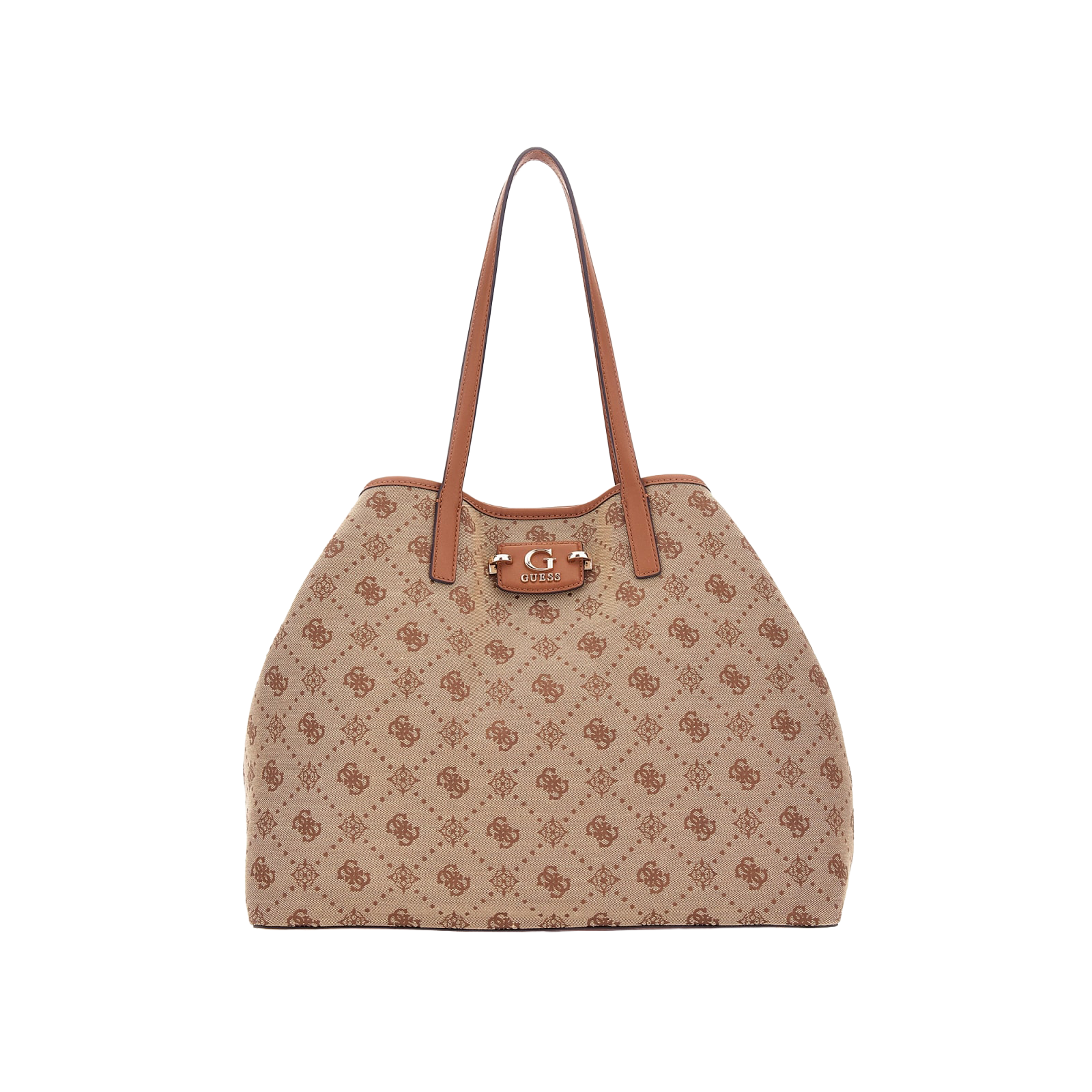 Neda Large 2 In 1 tote bag - Latte Brown