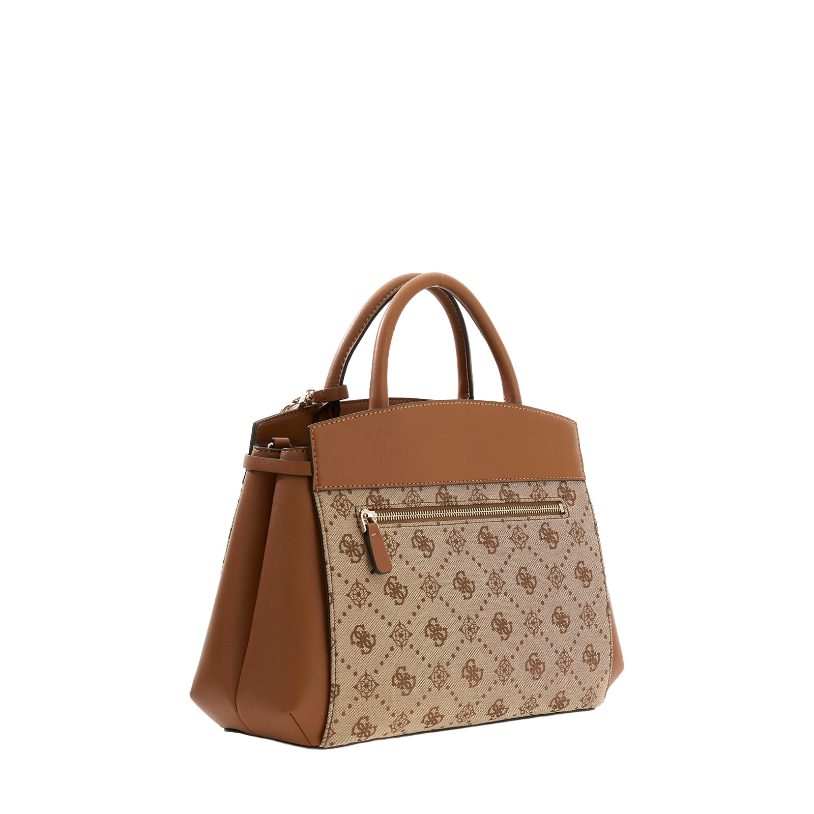 Melinda logo 3 lommer håndveske - Latte Brown