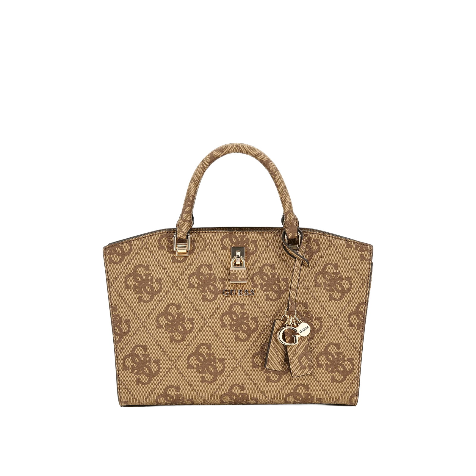 Queensland Luxury Satchel - Latte Brown