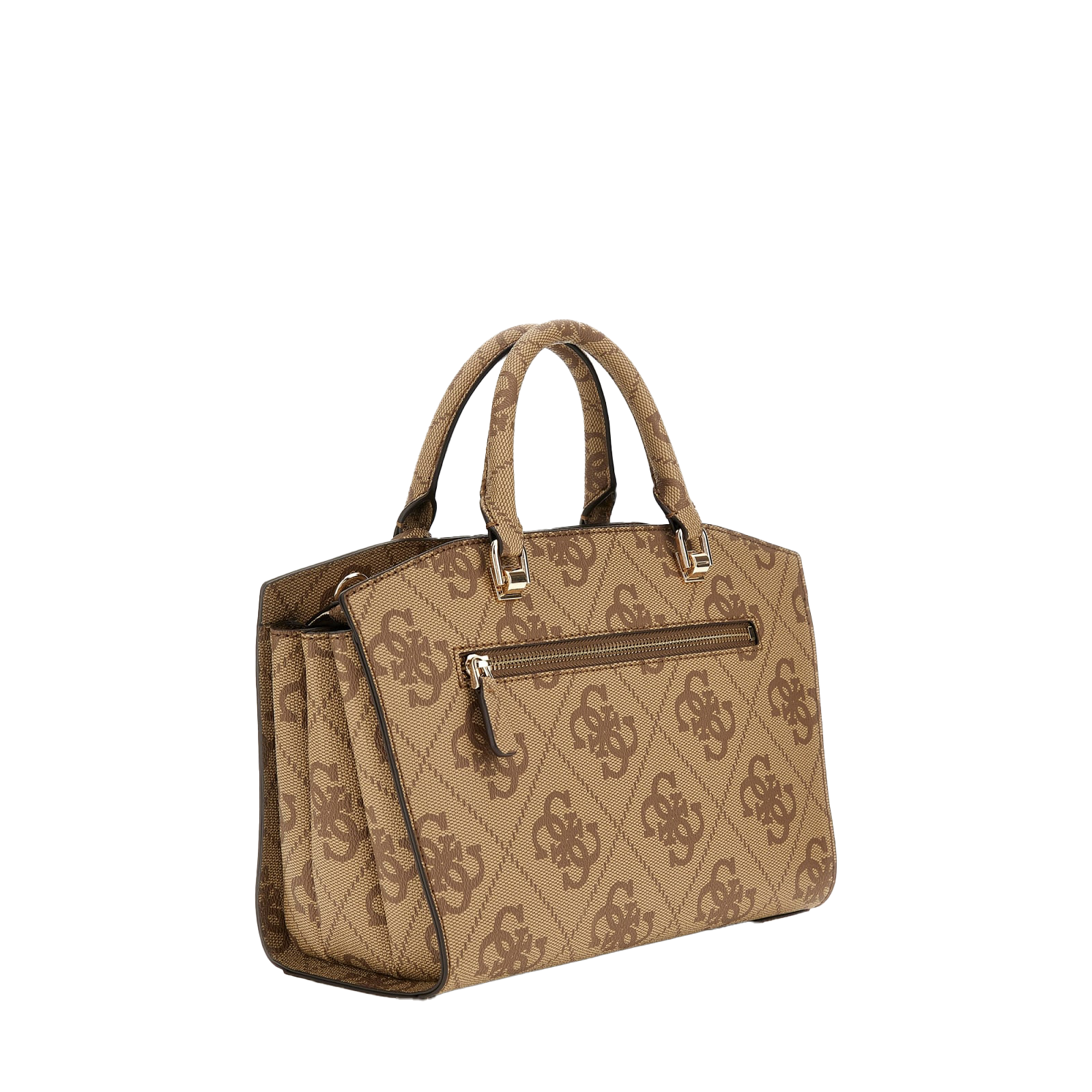 Queensland Luxury Satchel - Latte Brown