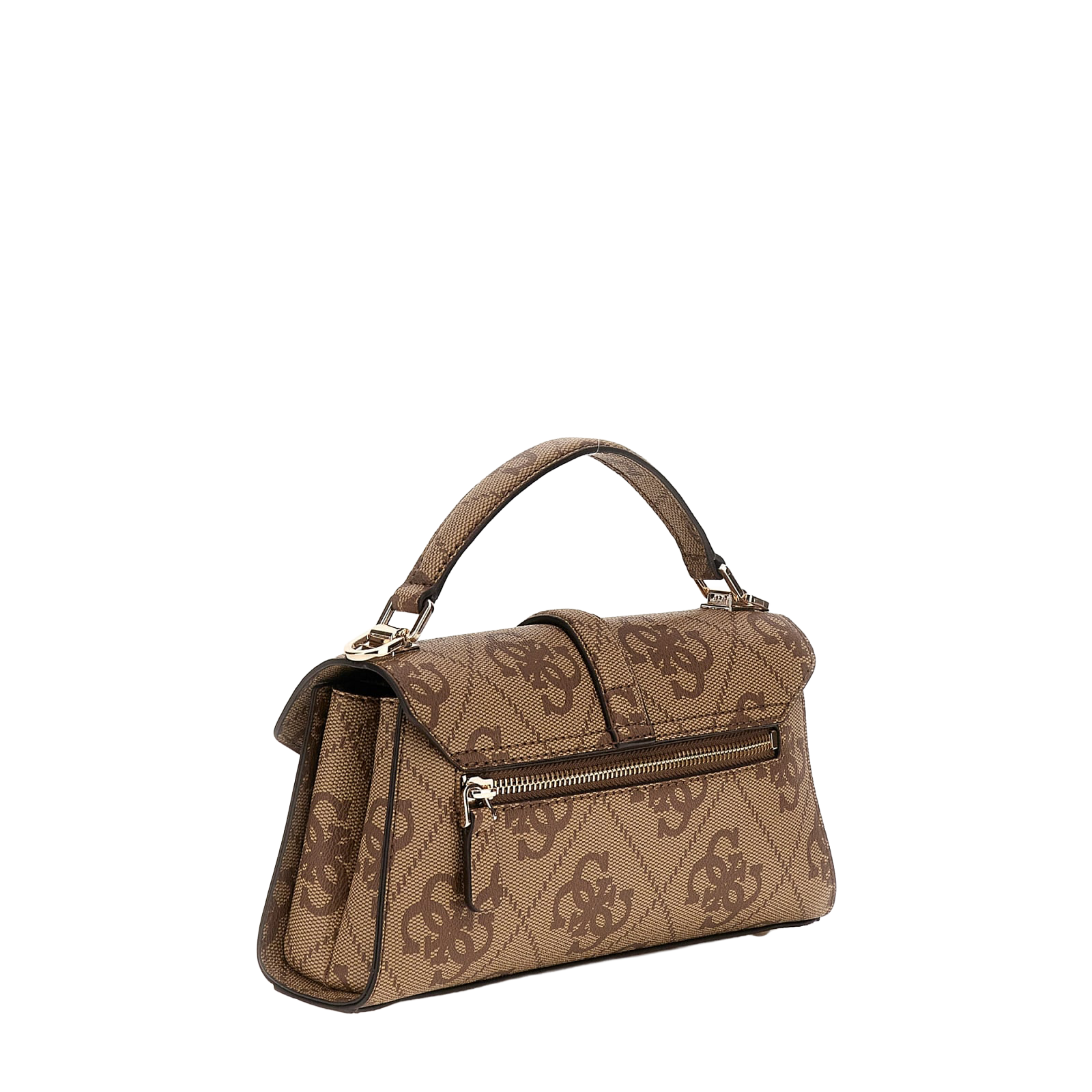 Queensland Top Handle Flap - Latte Brown