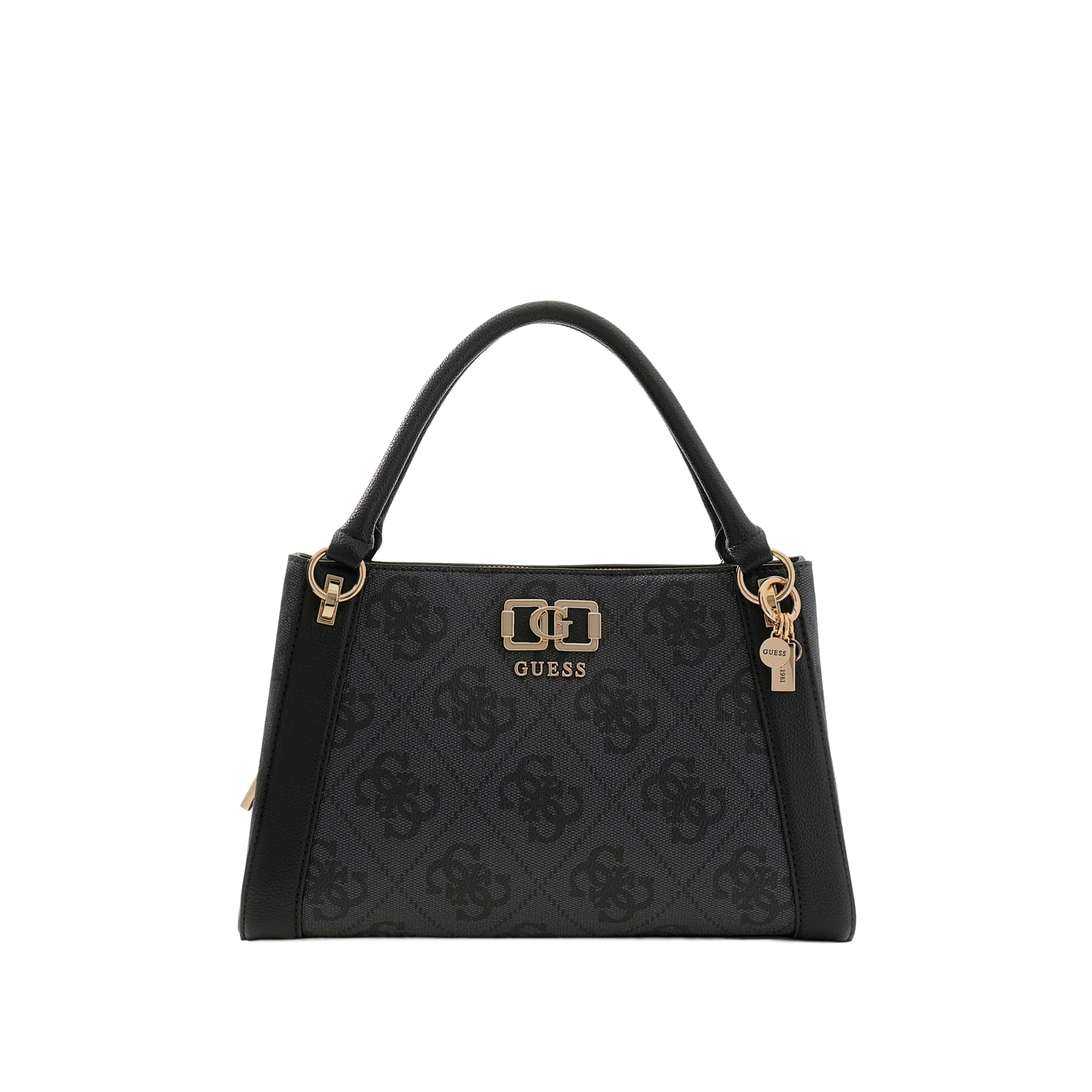 Karnilla logo girlfriend satchel - Charcoal