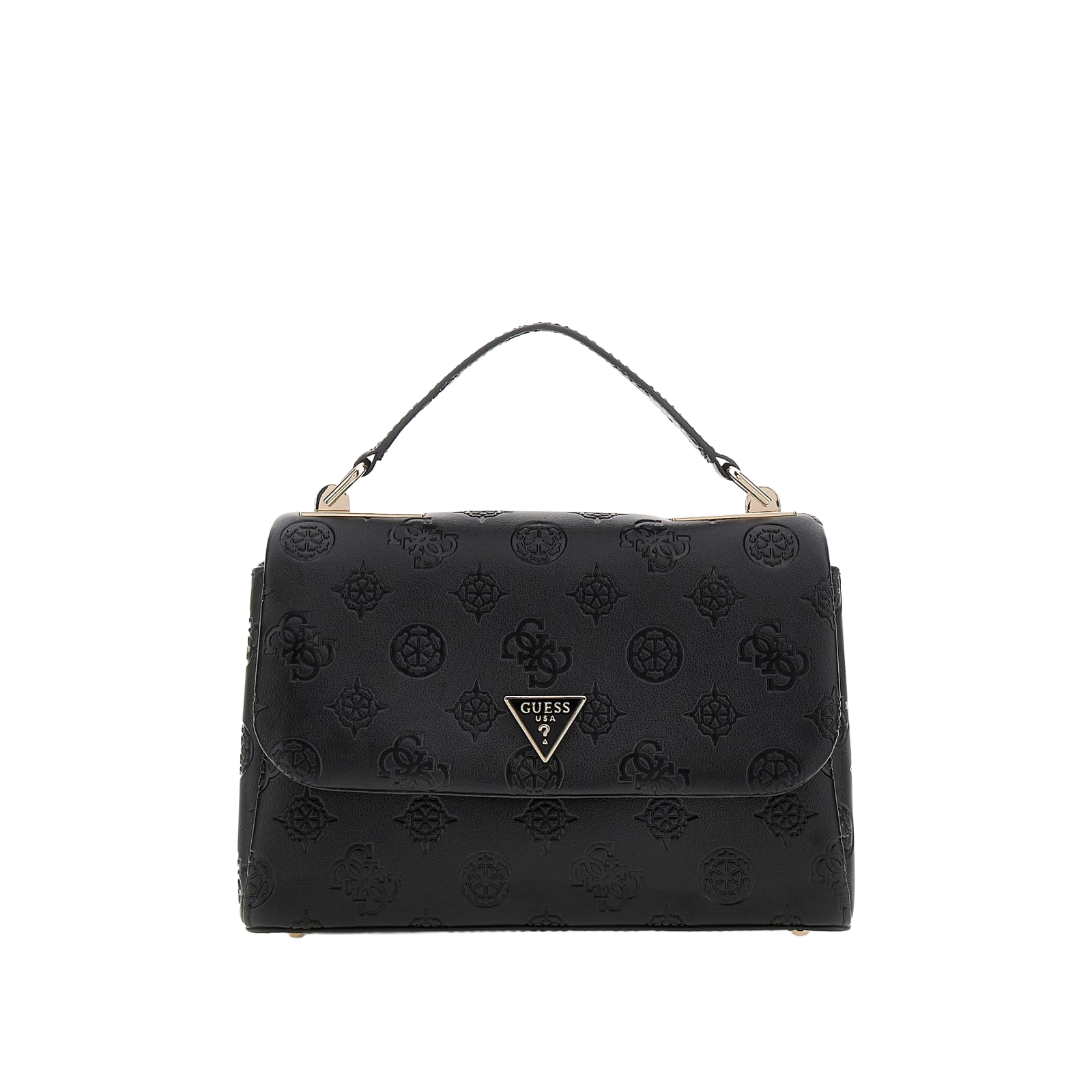 Tisha Top Handle Flap - Svart