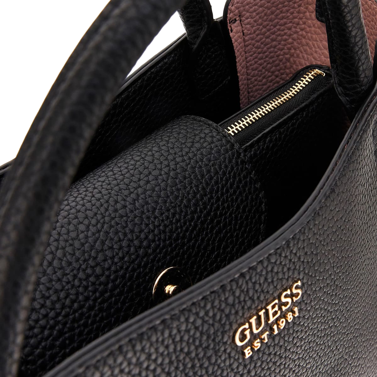 Brenton girlfriend satchel håndveske - Svart