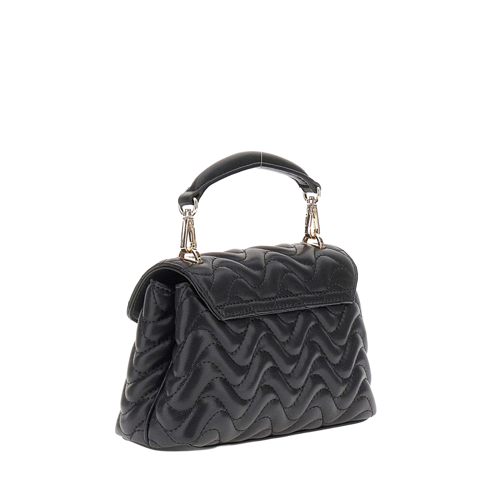 Melisandra Mini Tp Hndle Flap - Svart