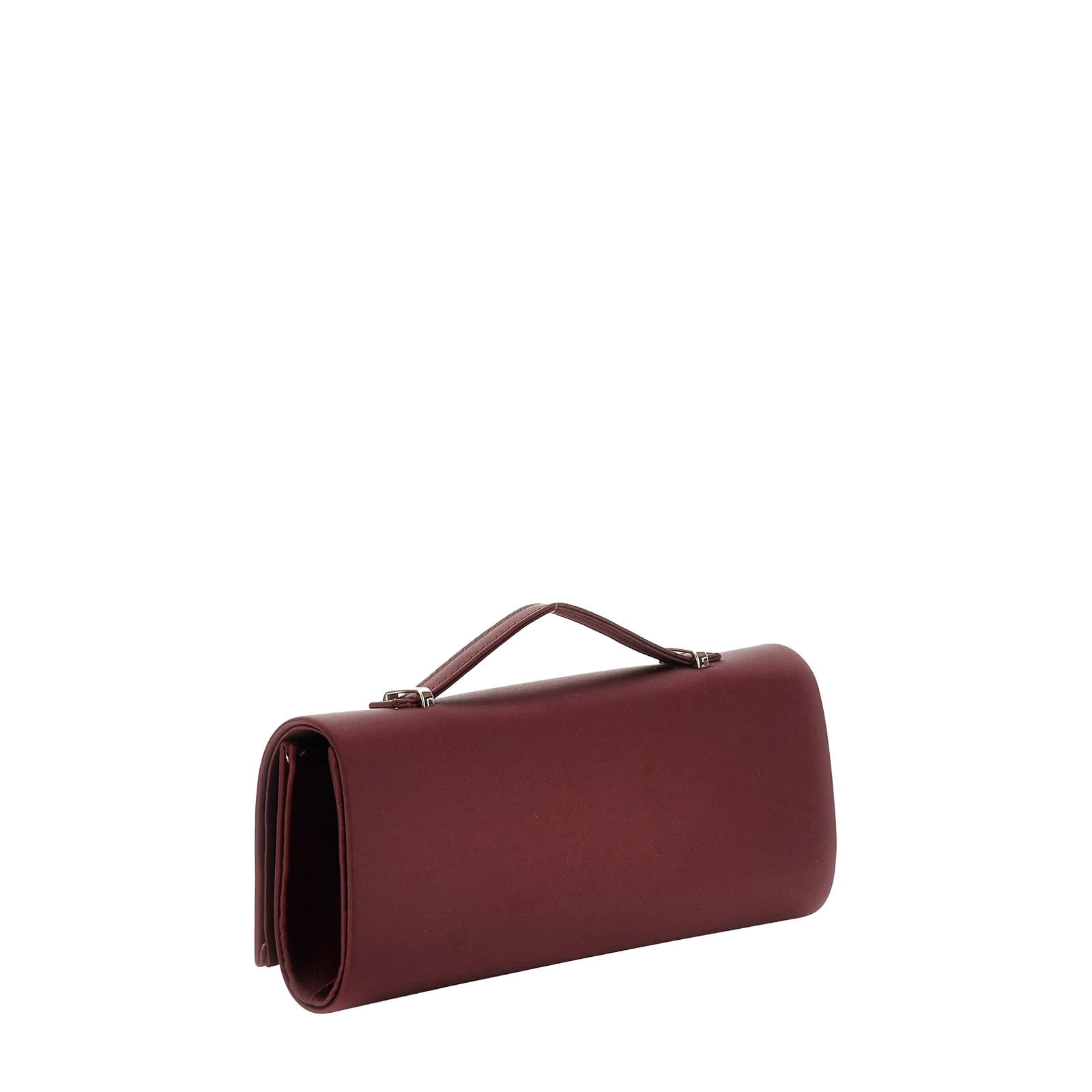 Zalina Top Handle Clutch - Vin