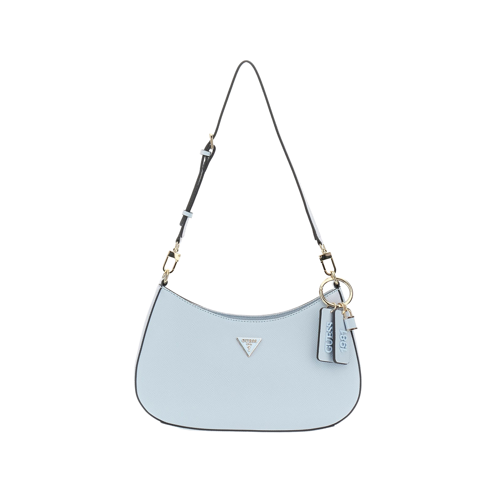 Noelle II Top Zip Shoulder Bag - Misty Blue