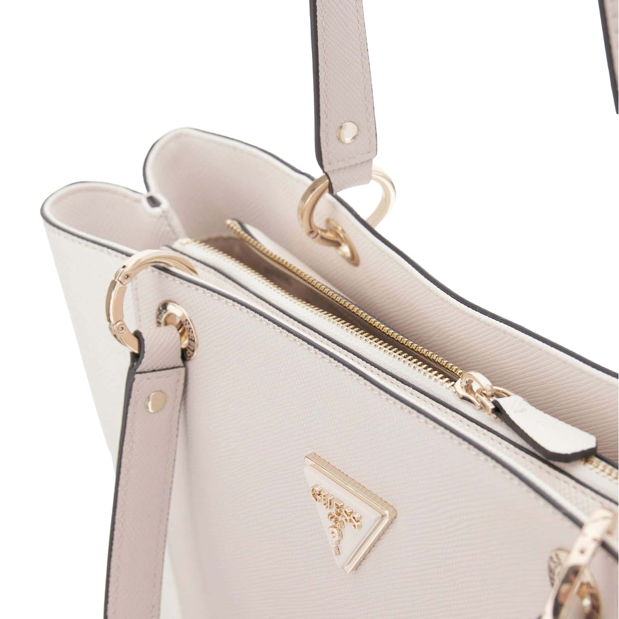 Noelle II tote bag - Offwhite Taupe