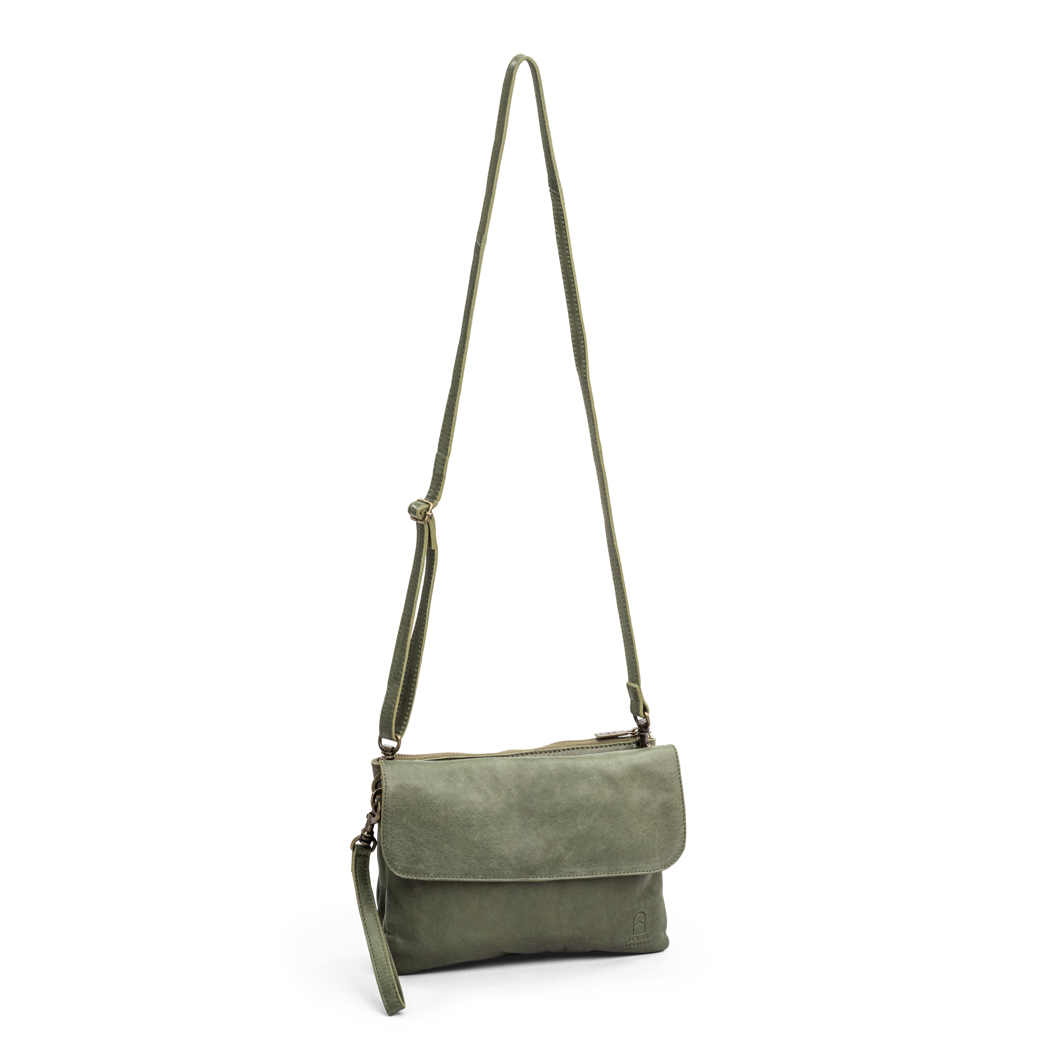 AMSTERDAM Clutch/skulderveske - Moss
