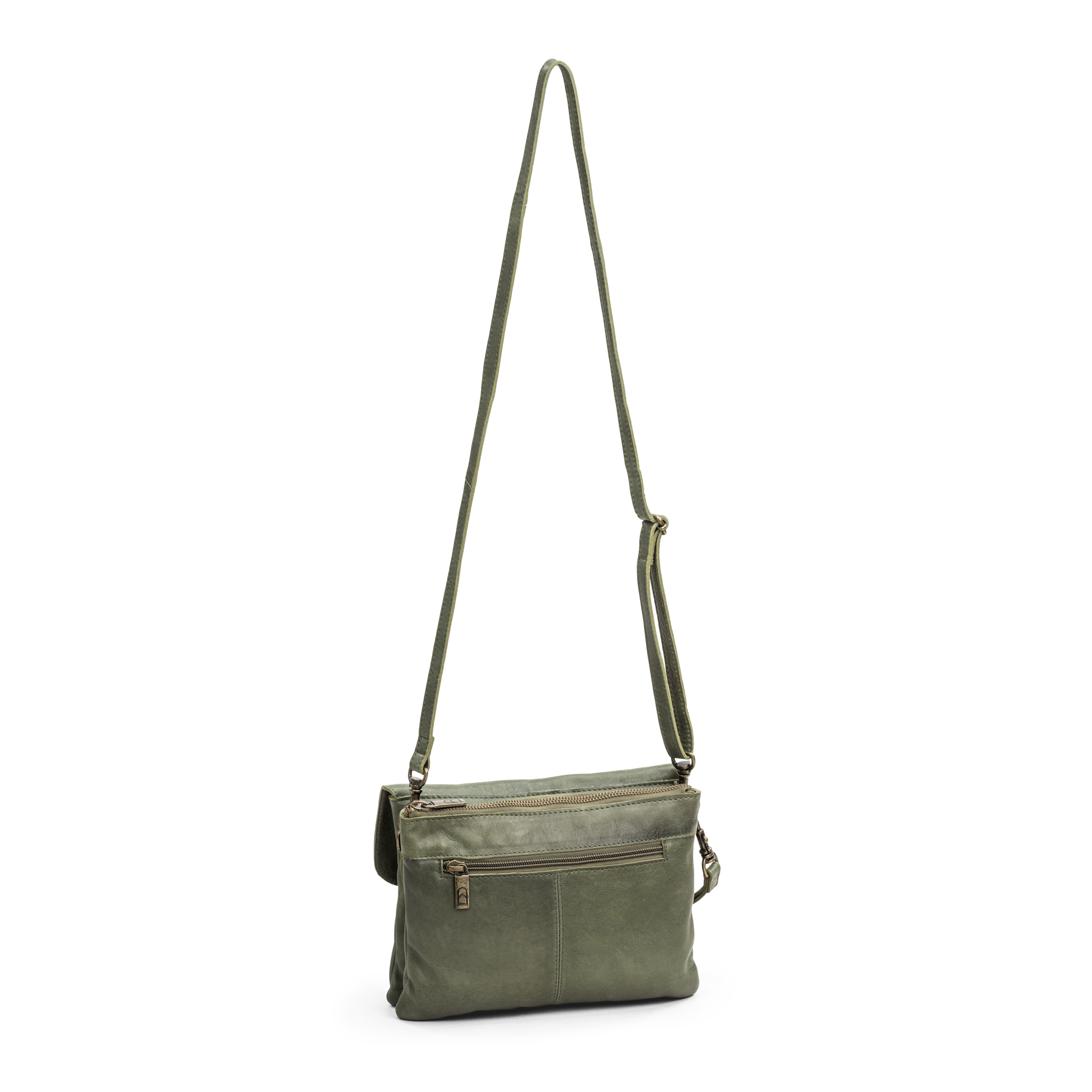AMSTERDAM Clutch/skulderveske - Moss
