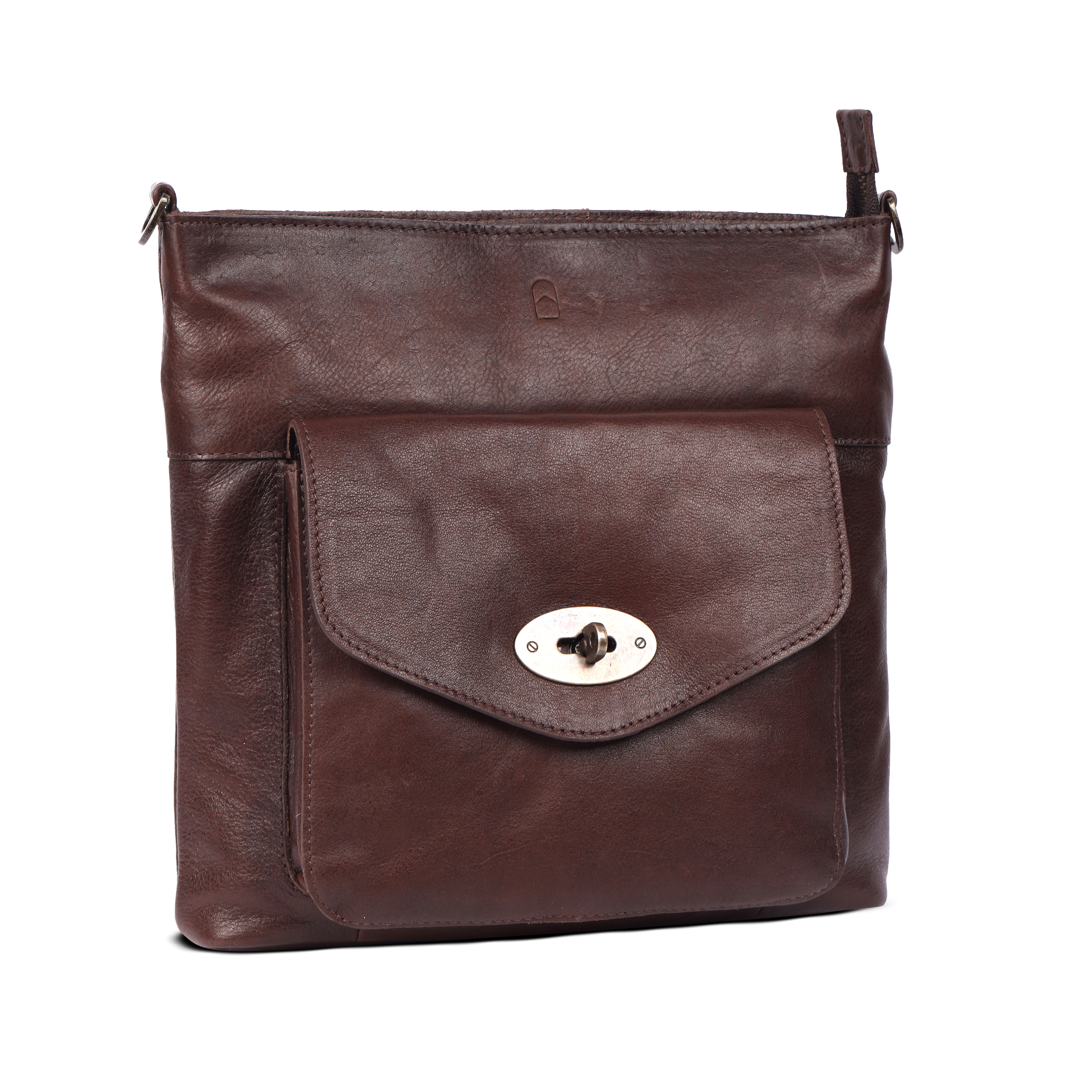 Amsterdam crossbody veske - Mørk brun