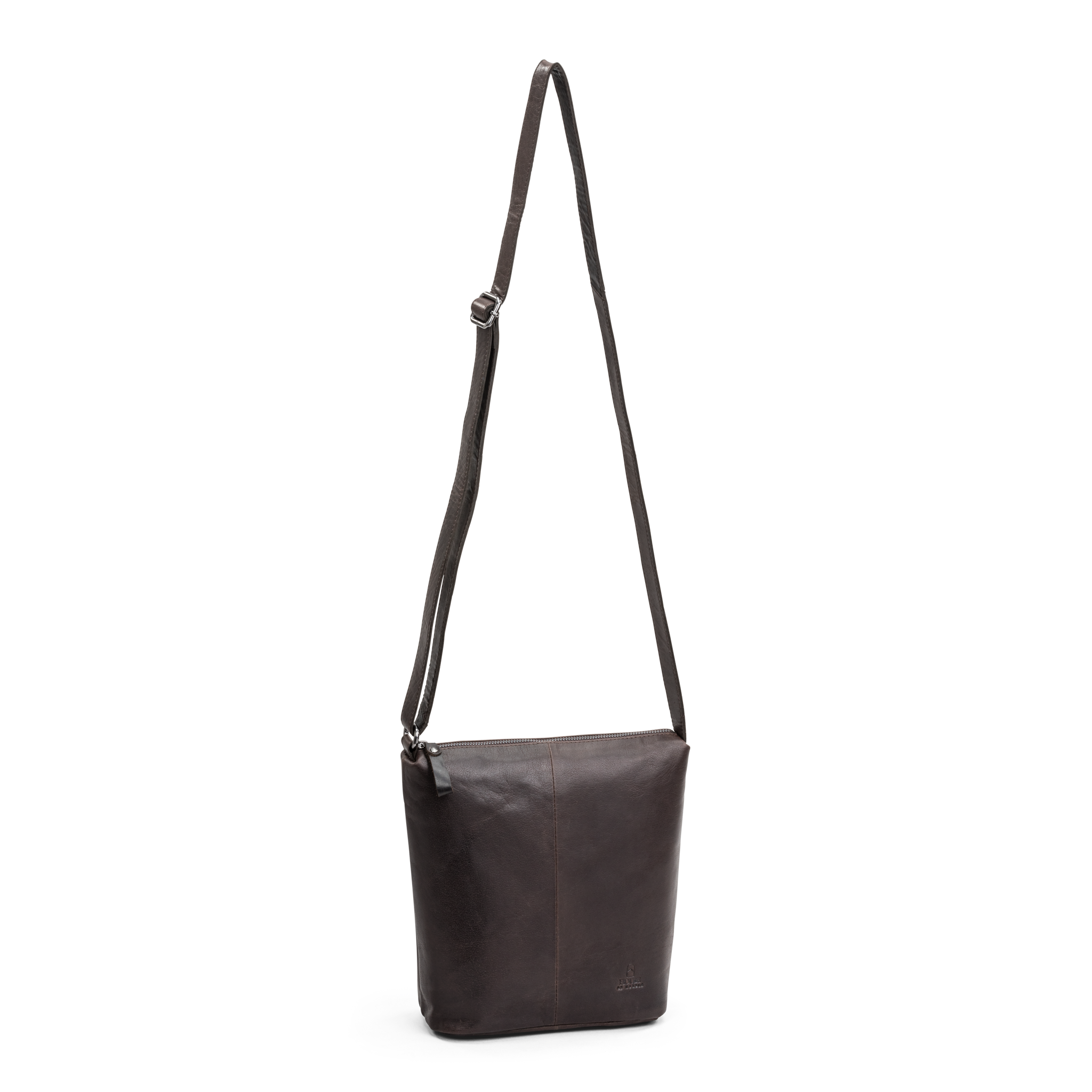 Crossbody - Mørk brun