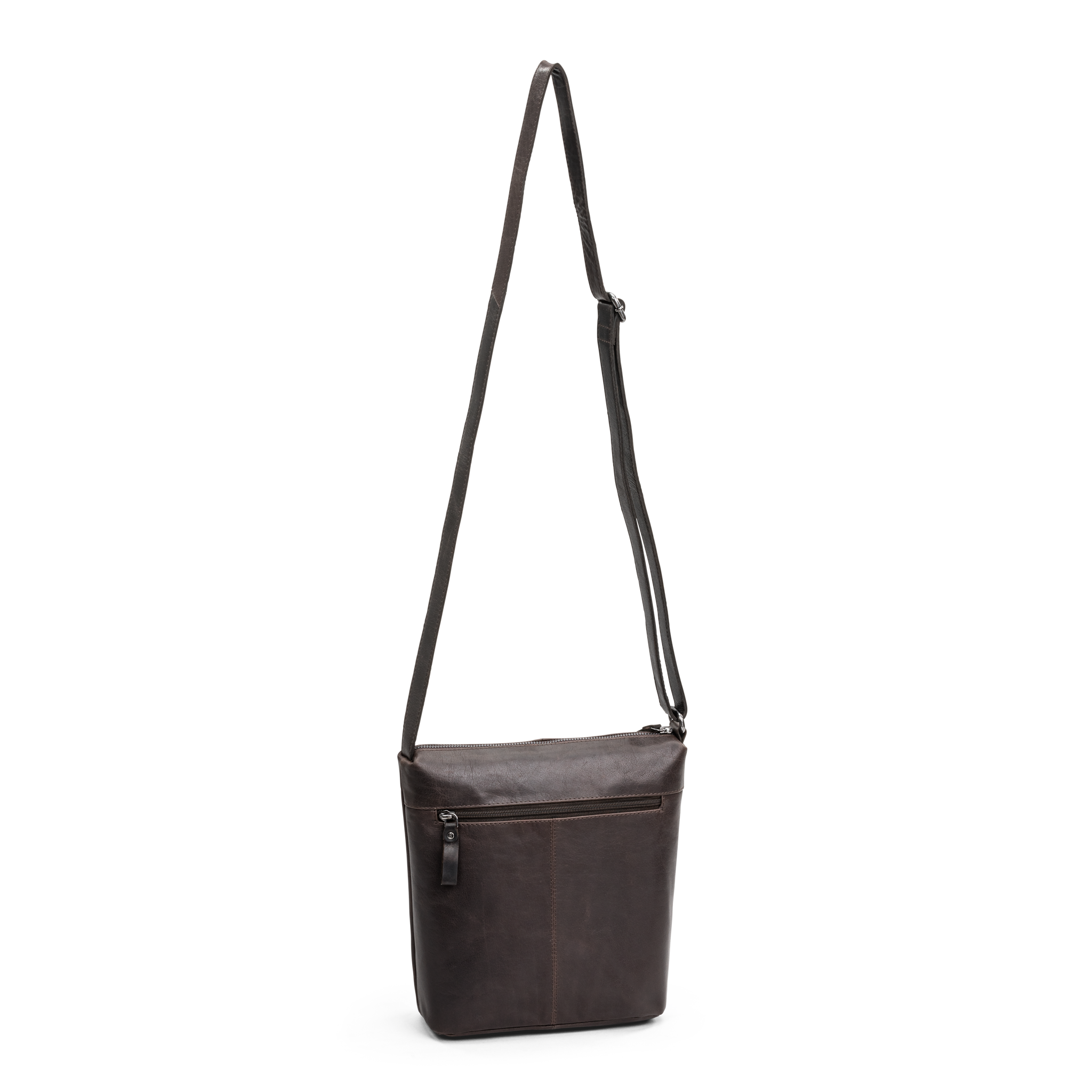 Crossbody - Mørk brun