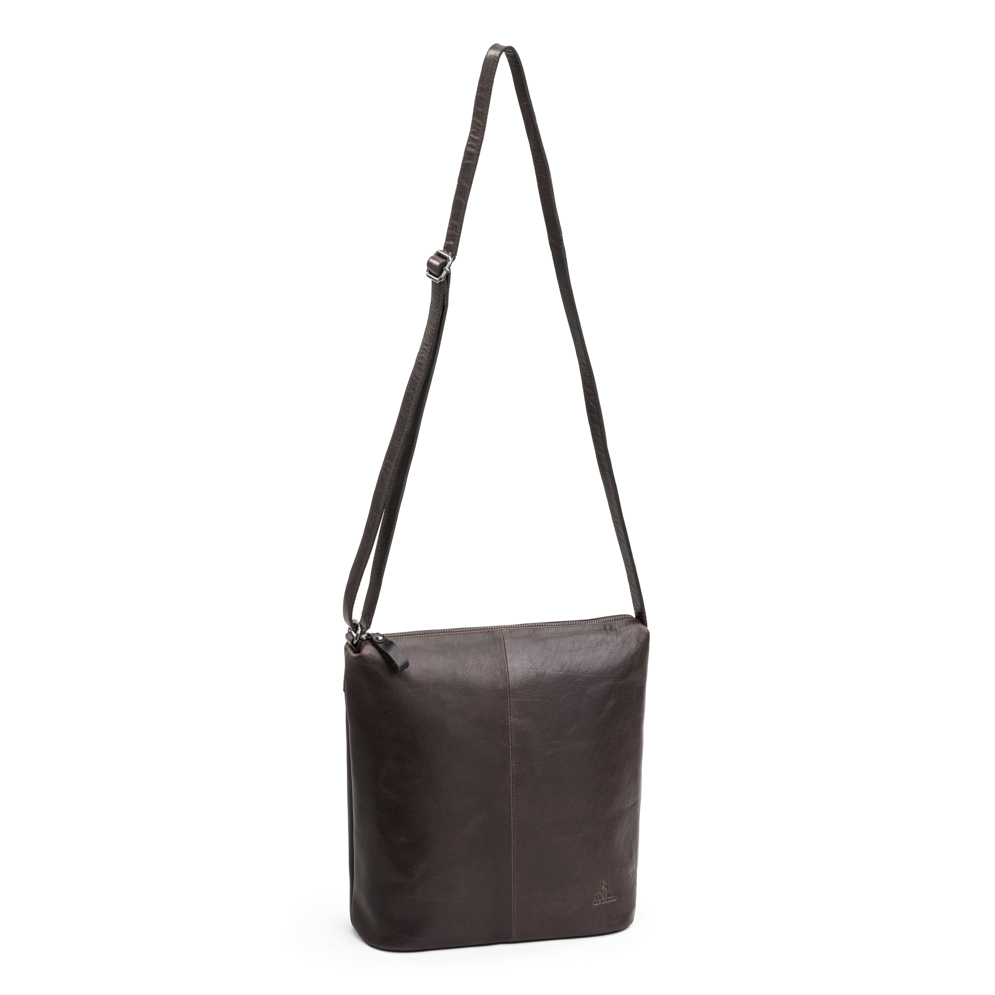 Crossbody - Mørk brun