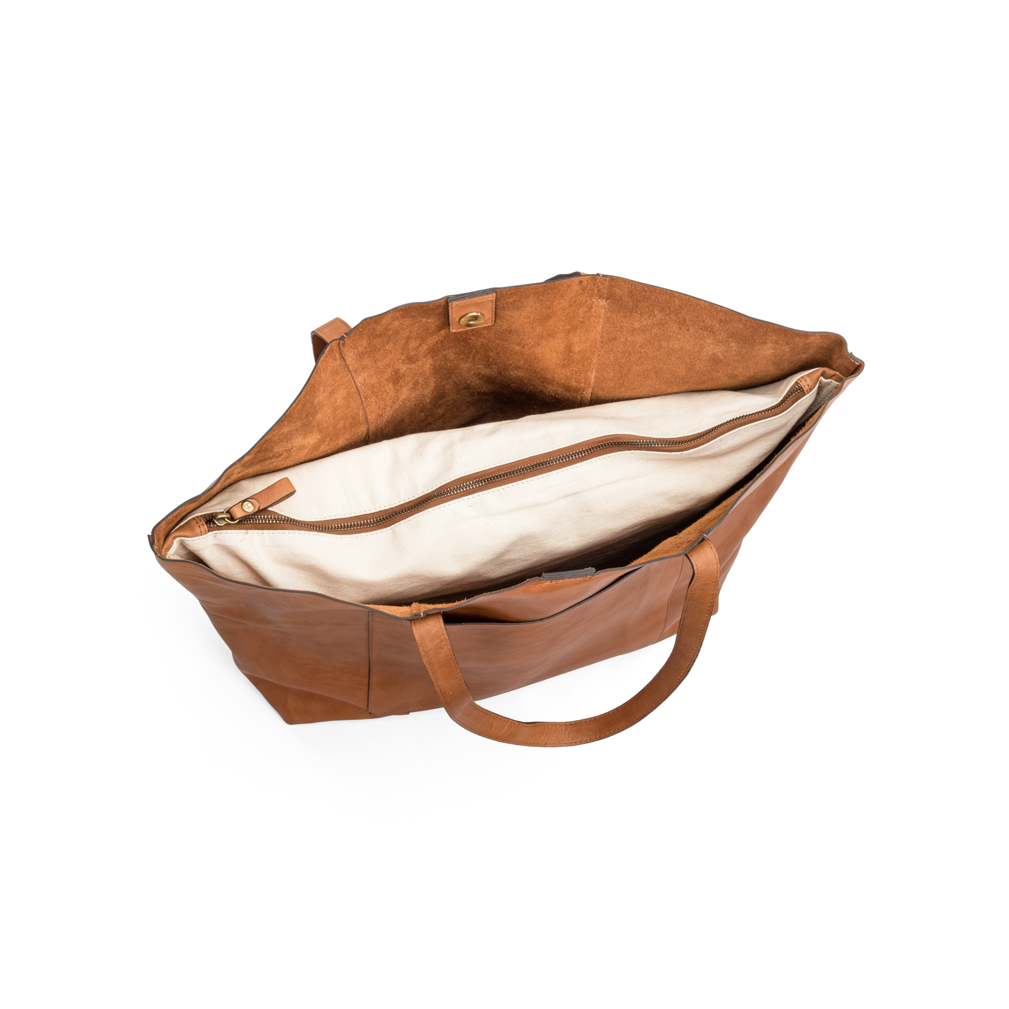 Casual Classic XL tote bag - Tan