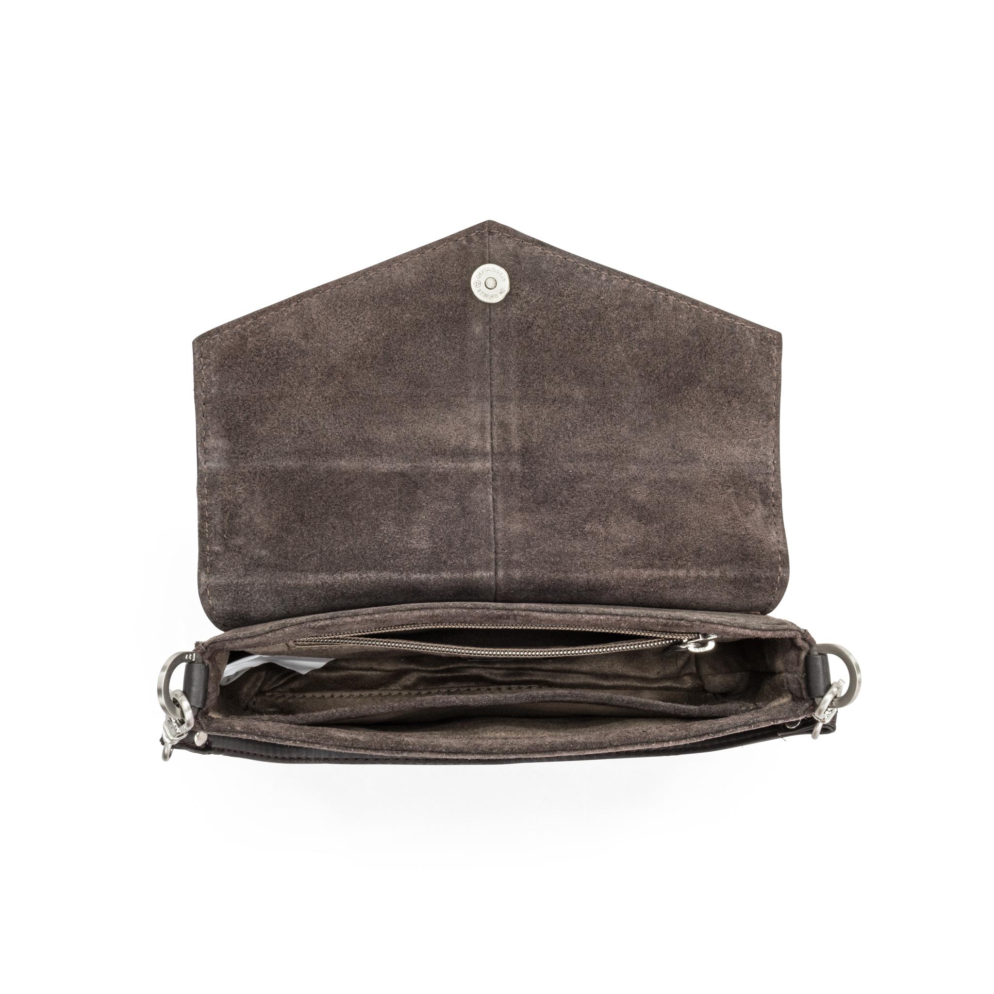 CHIC BOHO Skulderveske - Mørk brun
