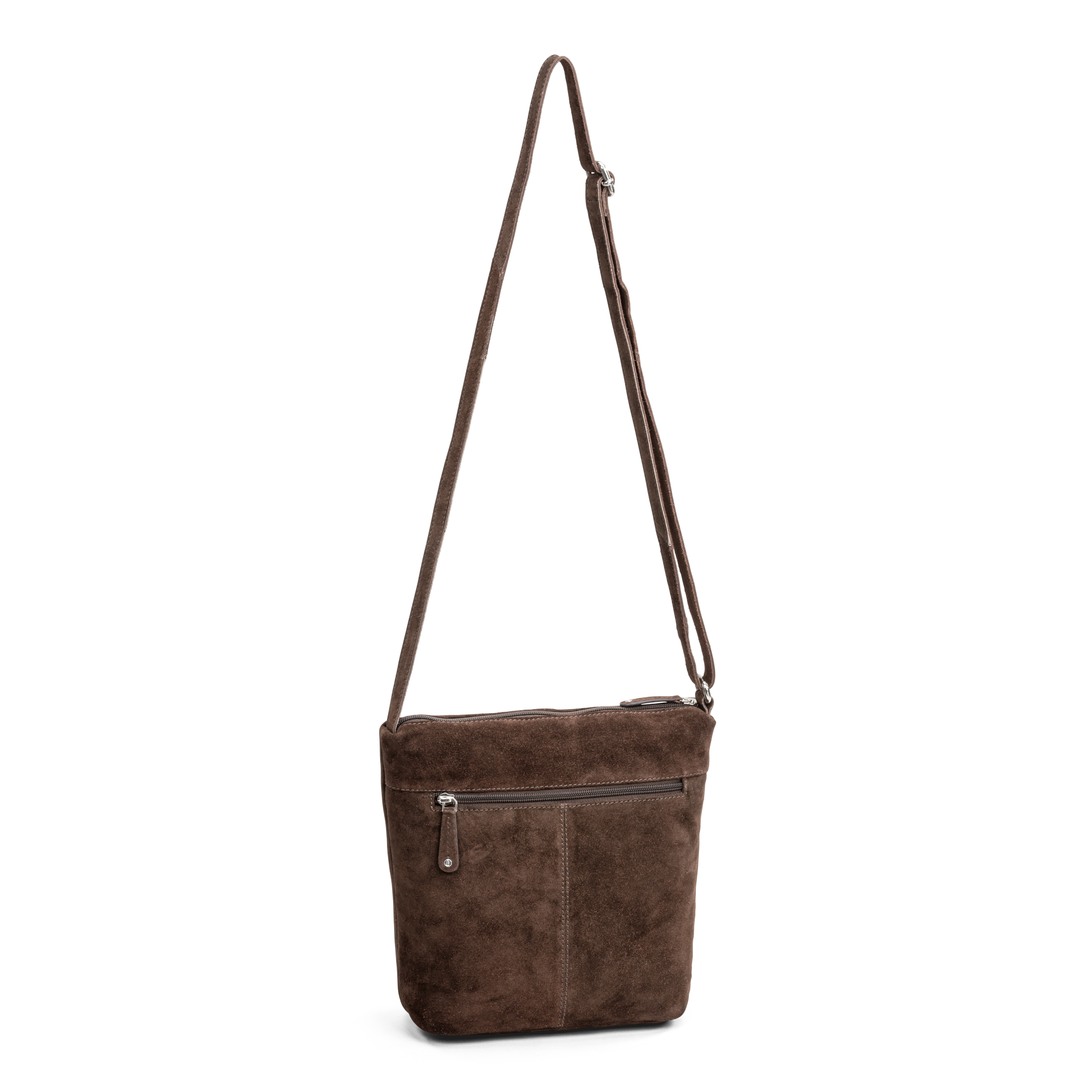 Crossbody - Mørk brun